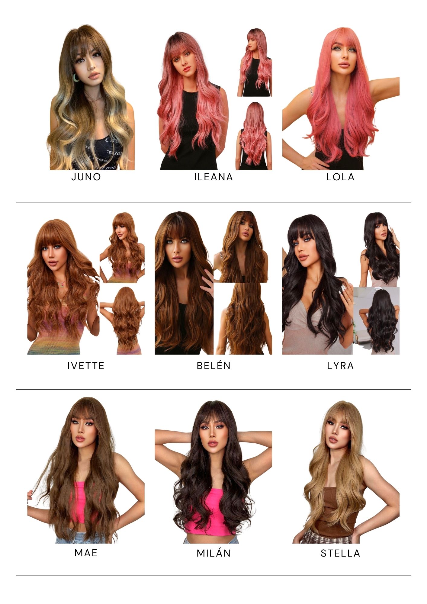 Catálogo de Pelucas Enzo Hair Society