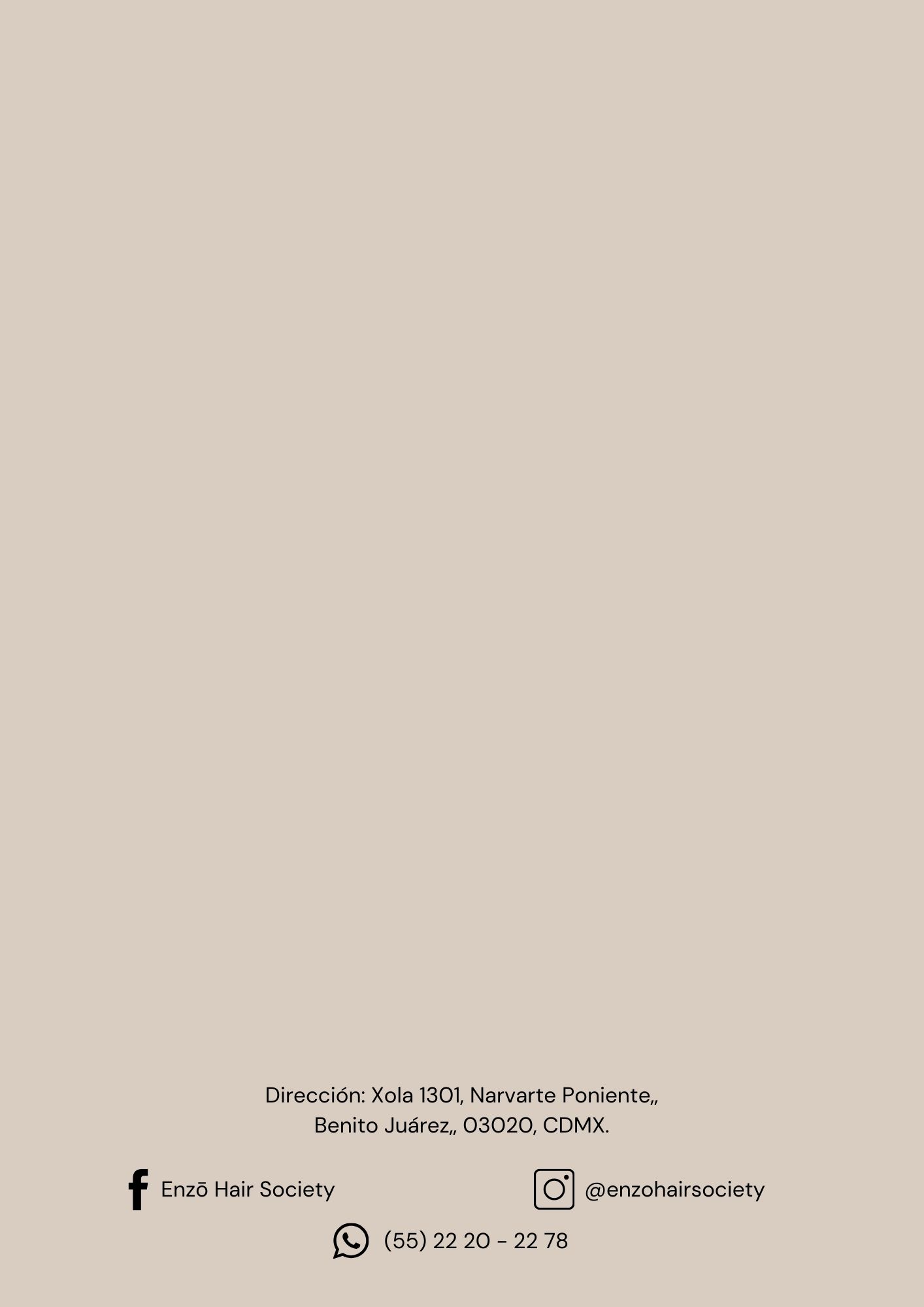 Catálogo de Pelucas Enzo Hair Society