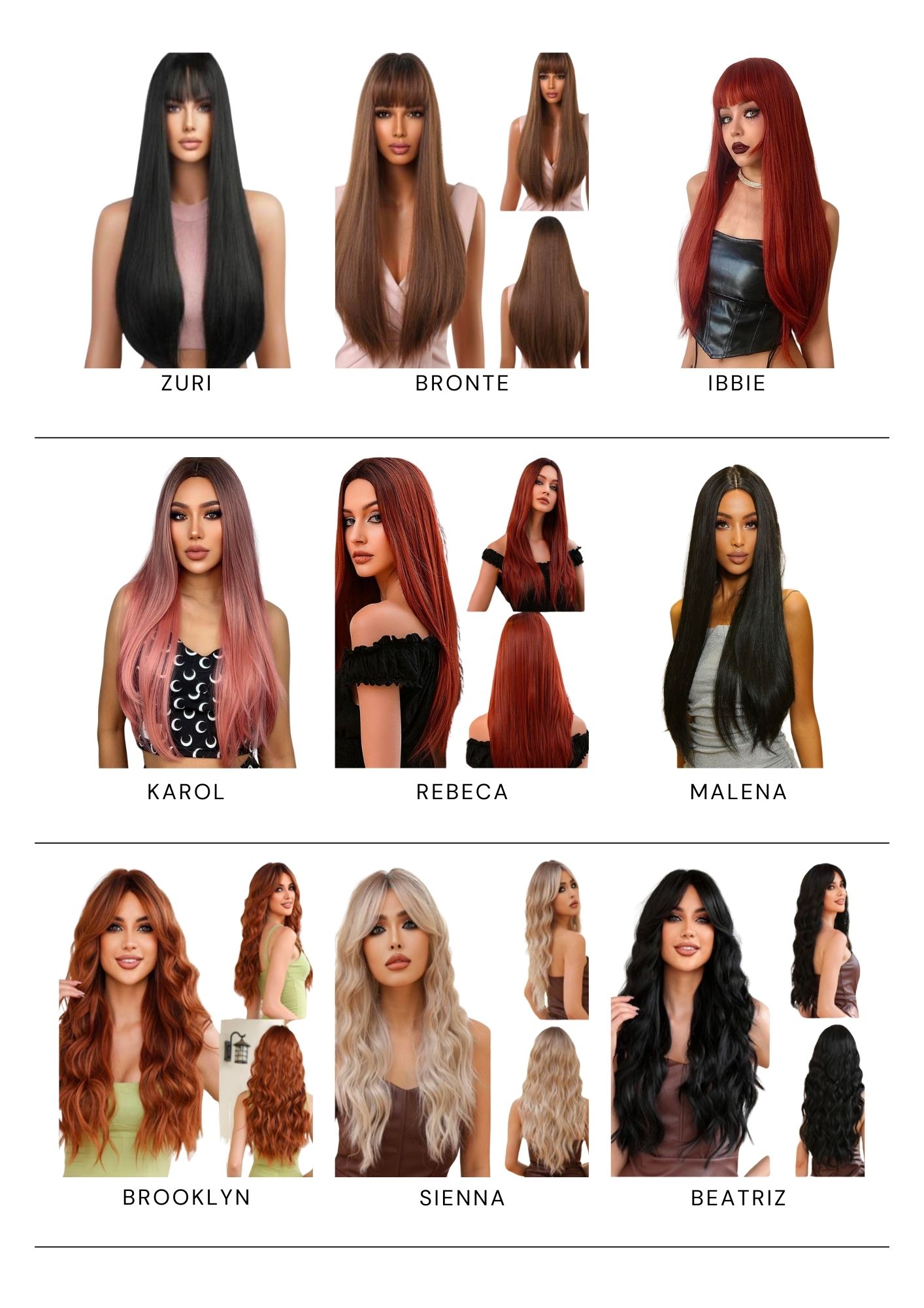 Catálogo de Pelucas Enzo Hair Society