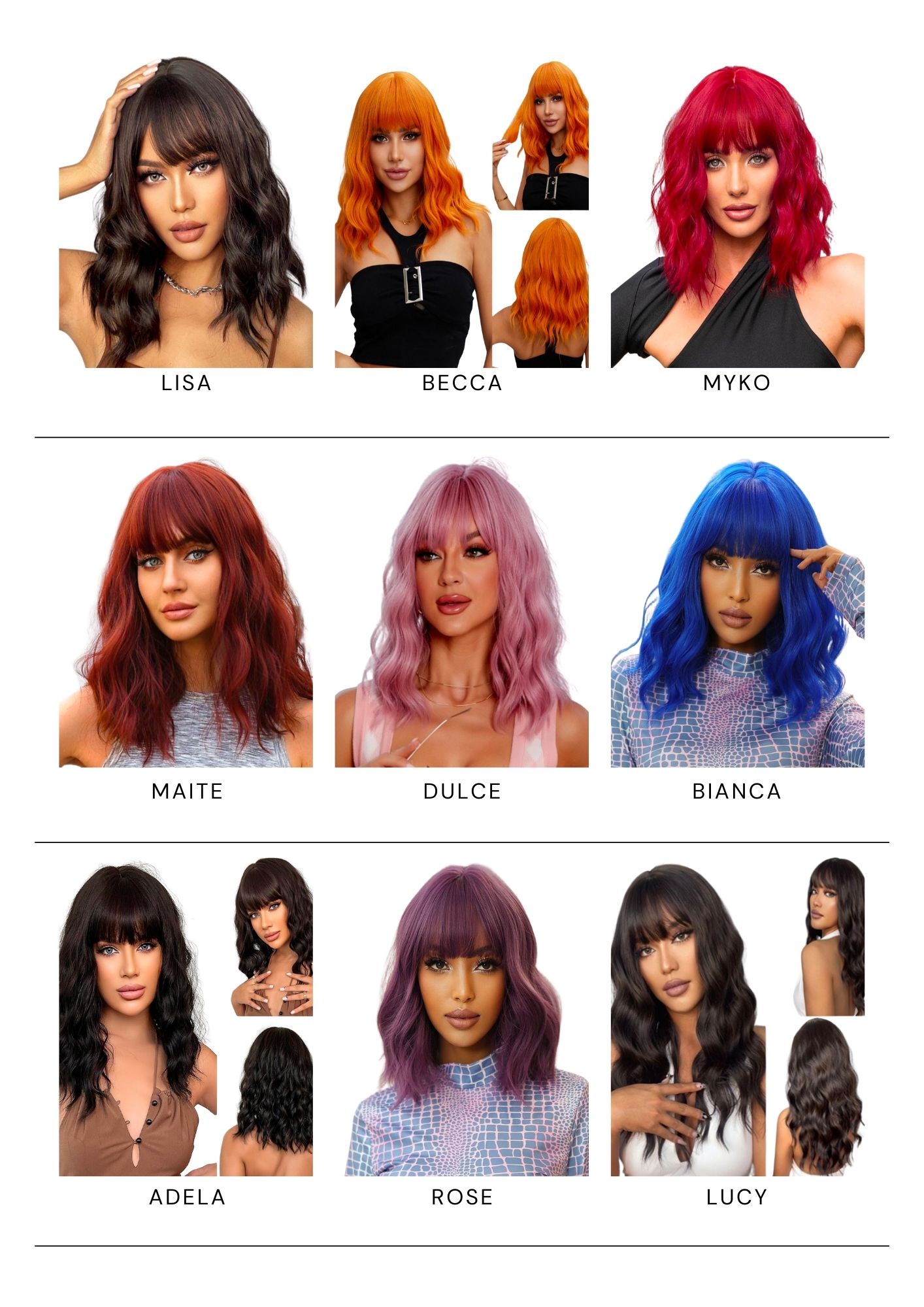 Catálogo de Pelucas Enzo Hair Society