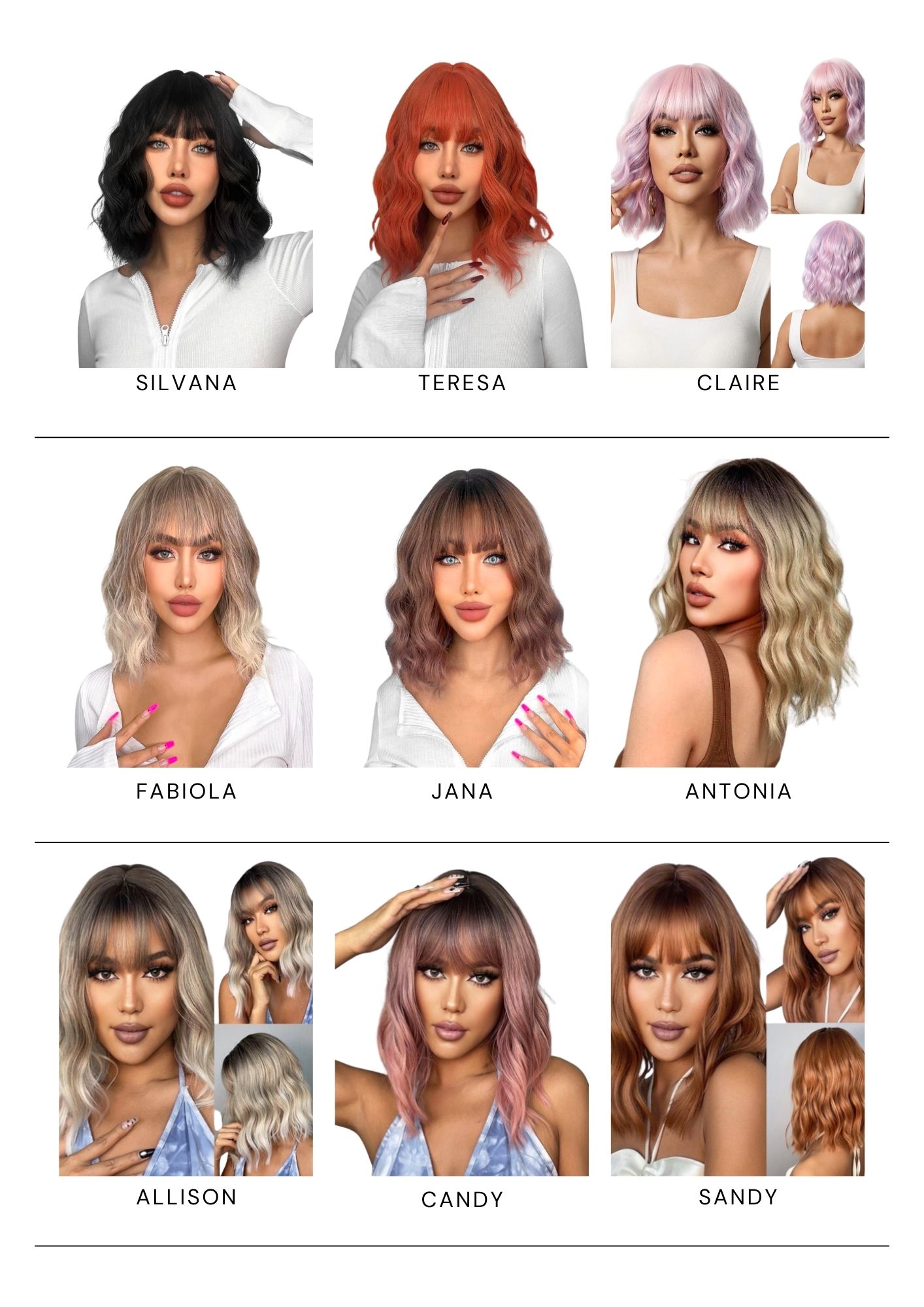 Catálogo de Pelucas Enzo Hair Society