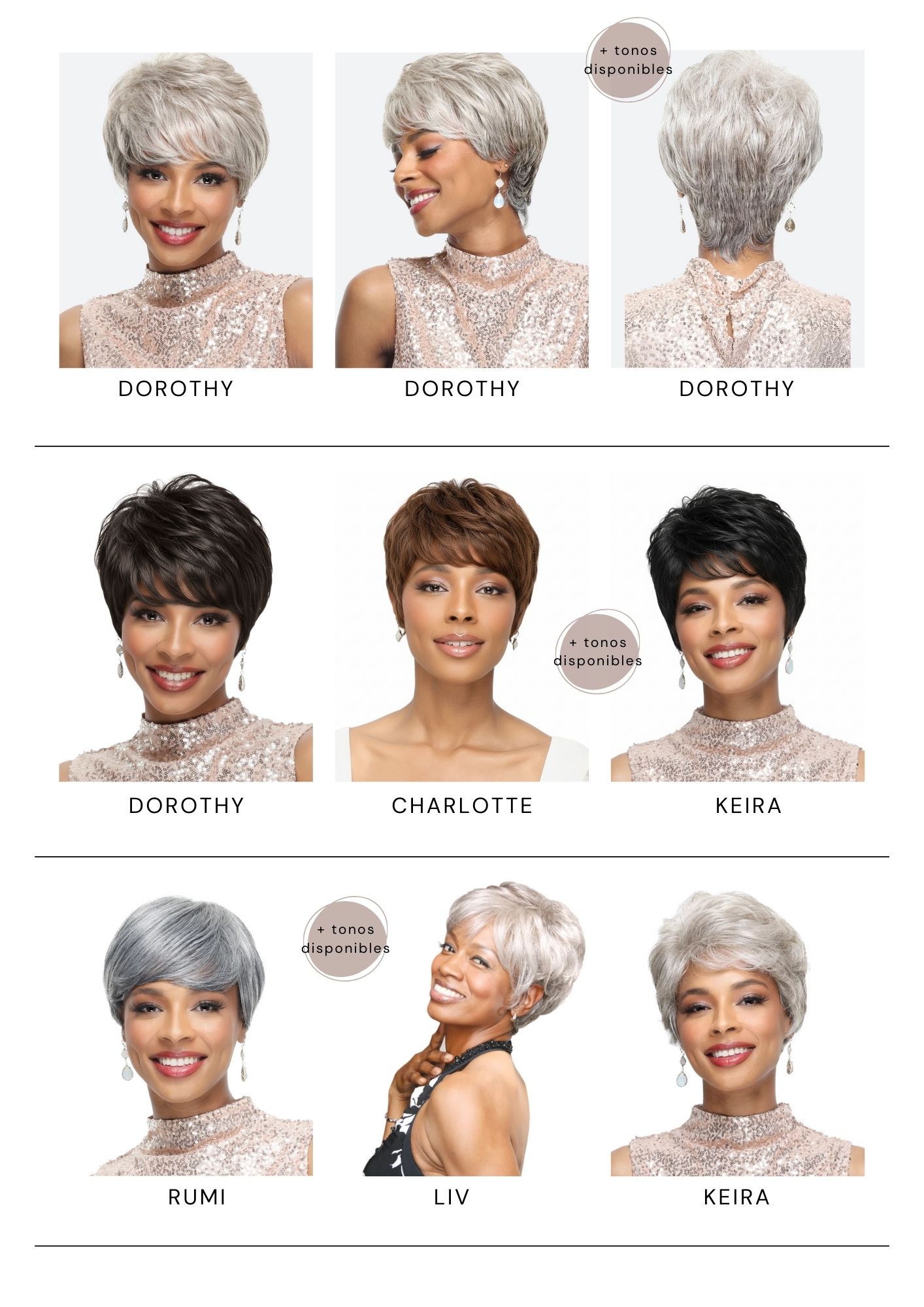 Catálogo de Pelucas Enzo Hair Society