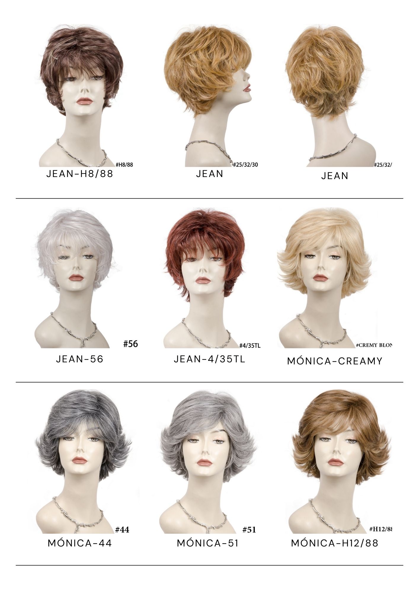 Catálogo de Pelucas Enzo Hair Society