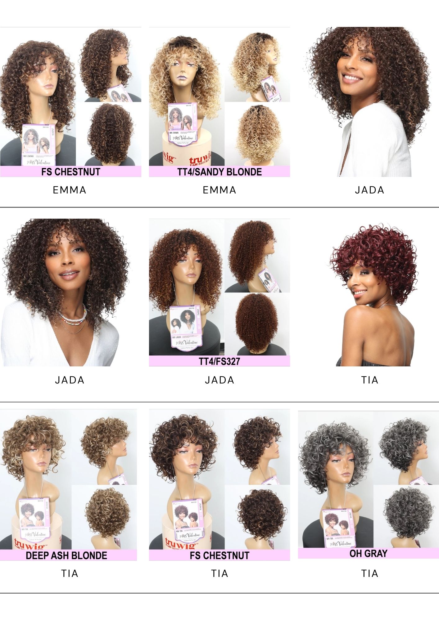 Catálogo de Pelucas Enzo Hair Society