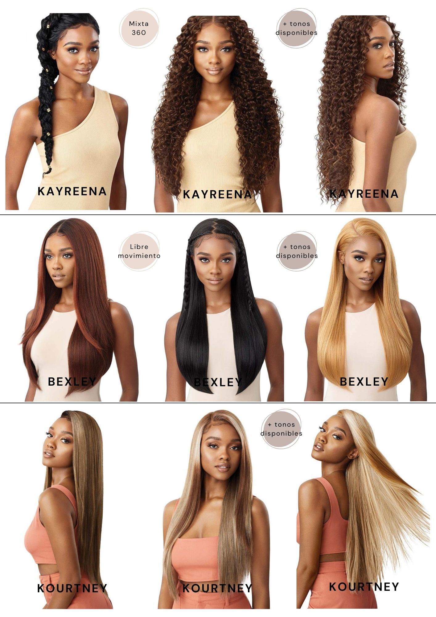 Catálogo de Pelucas Enzo Hair Society