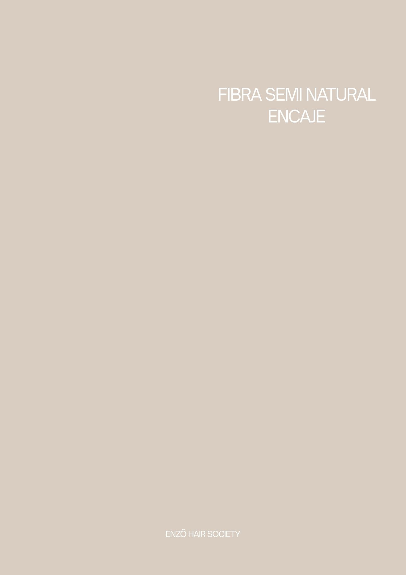 Catálogo de Pelucas Enzo Hair Society