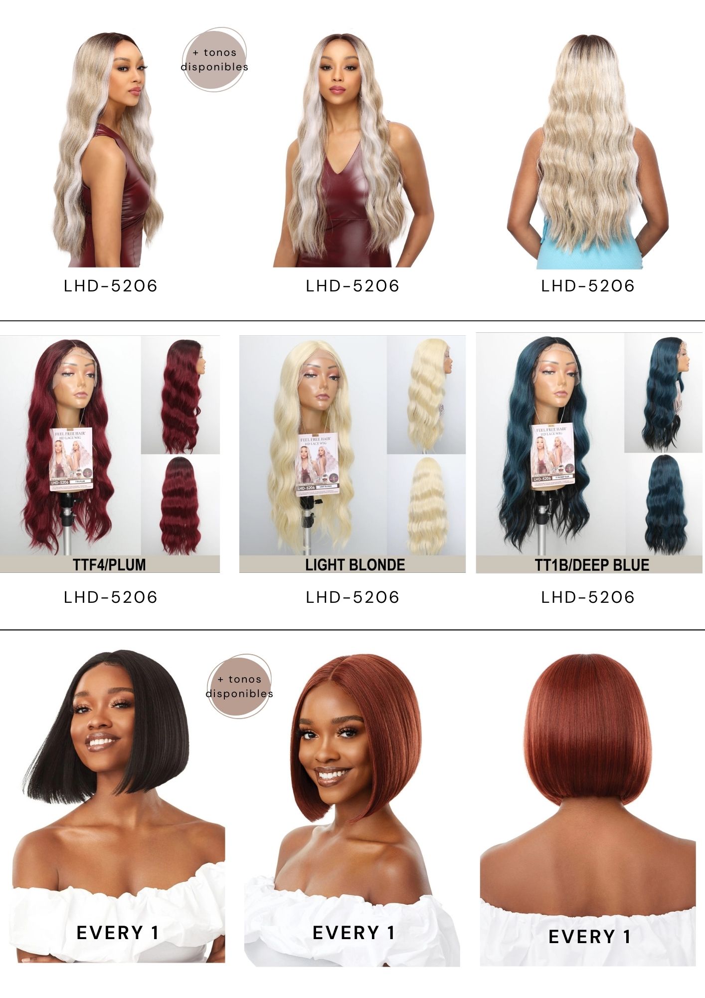 Catálogo de Pelucas Enzo Hair Society