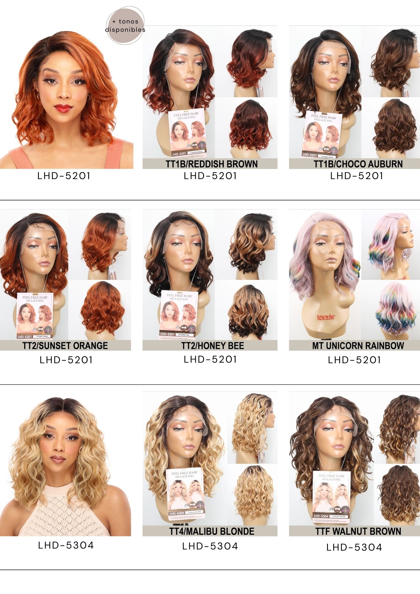 Catálogo de Pelucas Enzo Hair Society