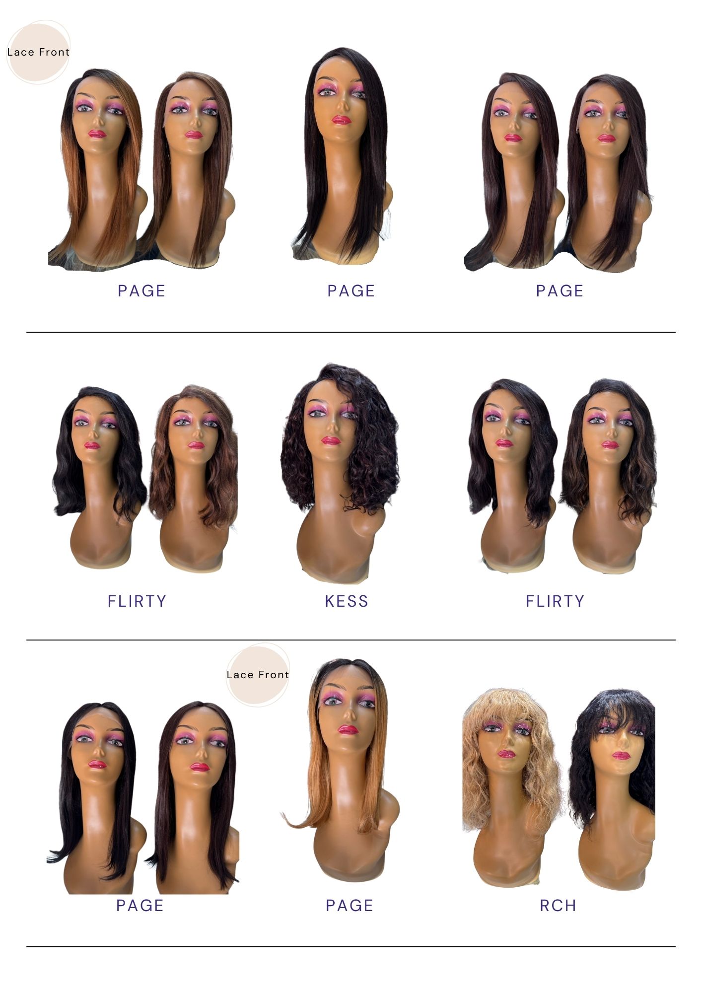 Catálogo de Pelucas Enzo Hair Society