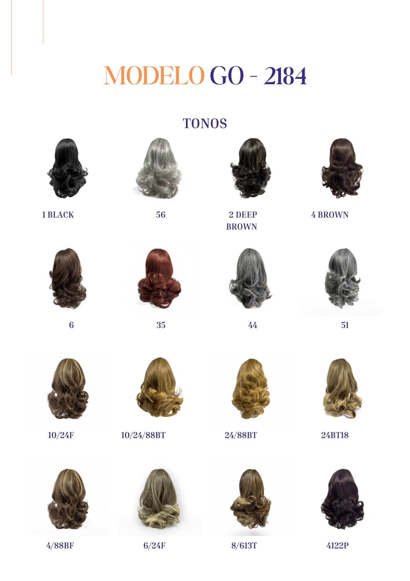 Catálogo de Pelucas Enzo Hair Society