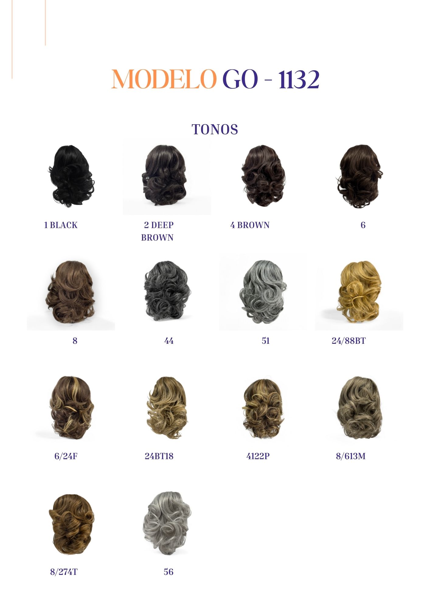 Catálogo de Pelucas Enzo Hair Society