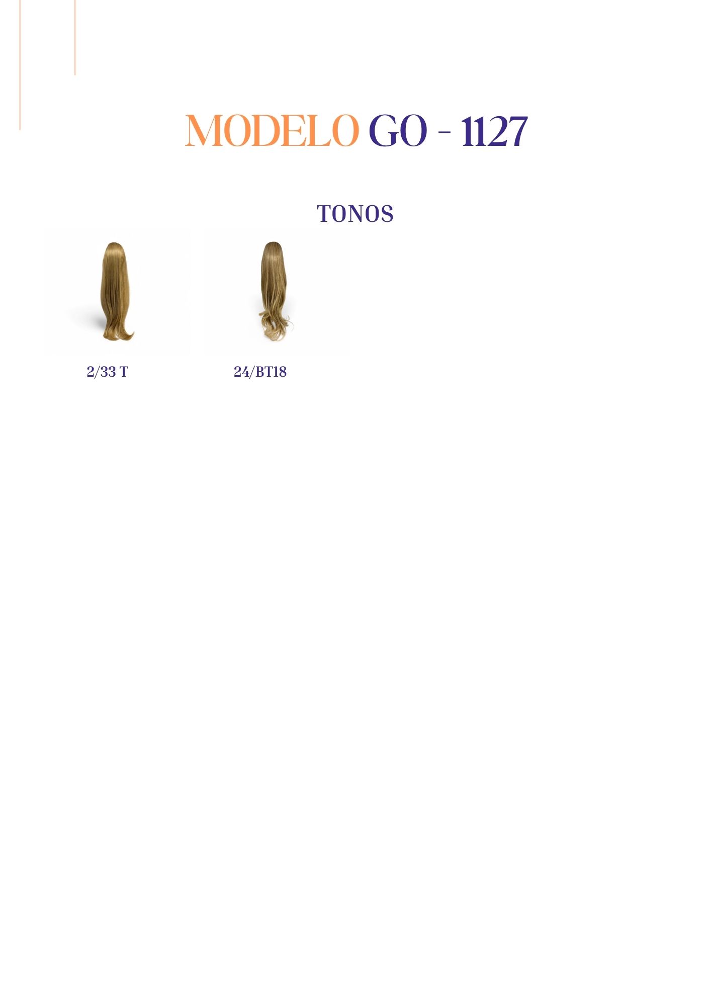 Catálogo de Pelucas Enzo Hair Society