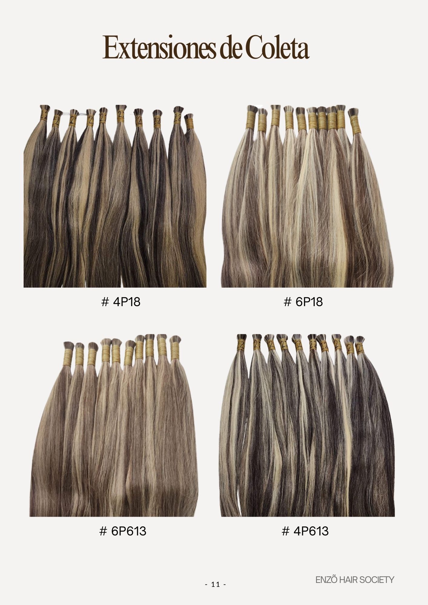 Catálogo de Pelucas Enzo Hair Society