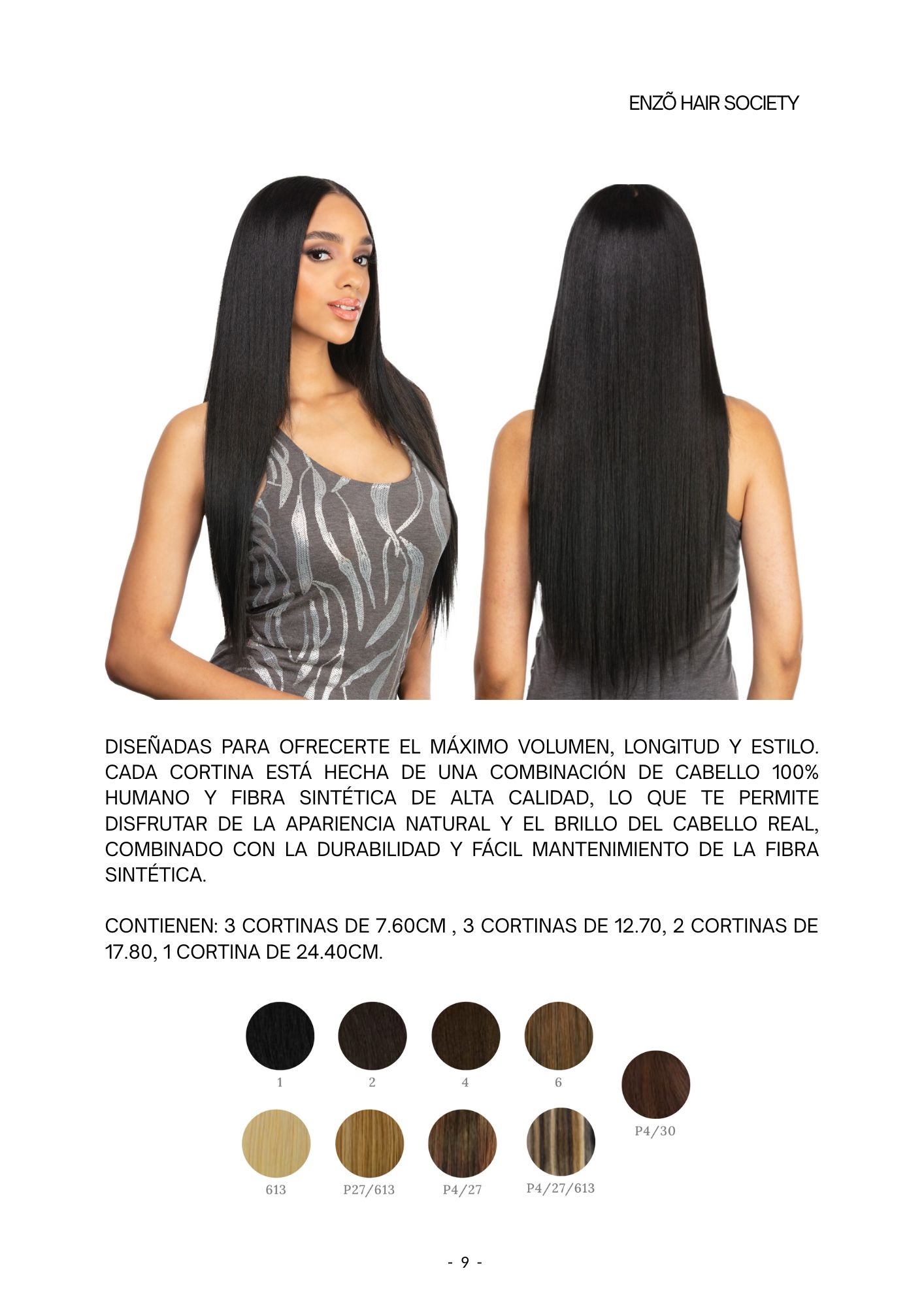 Catálogo de Pelucas Enzo Hair Society