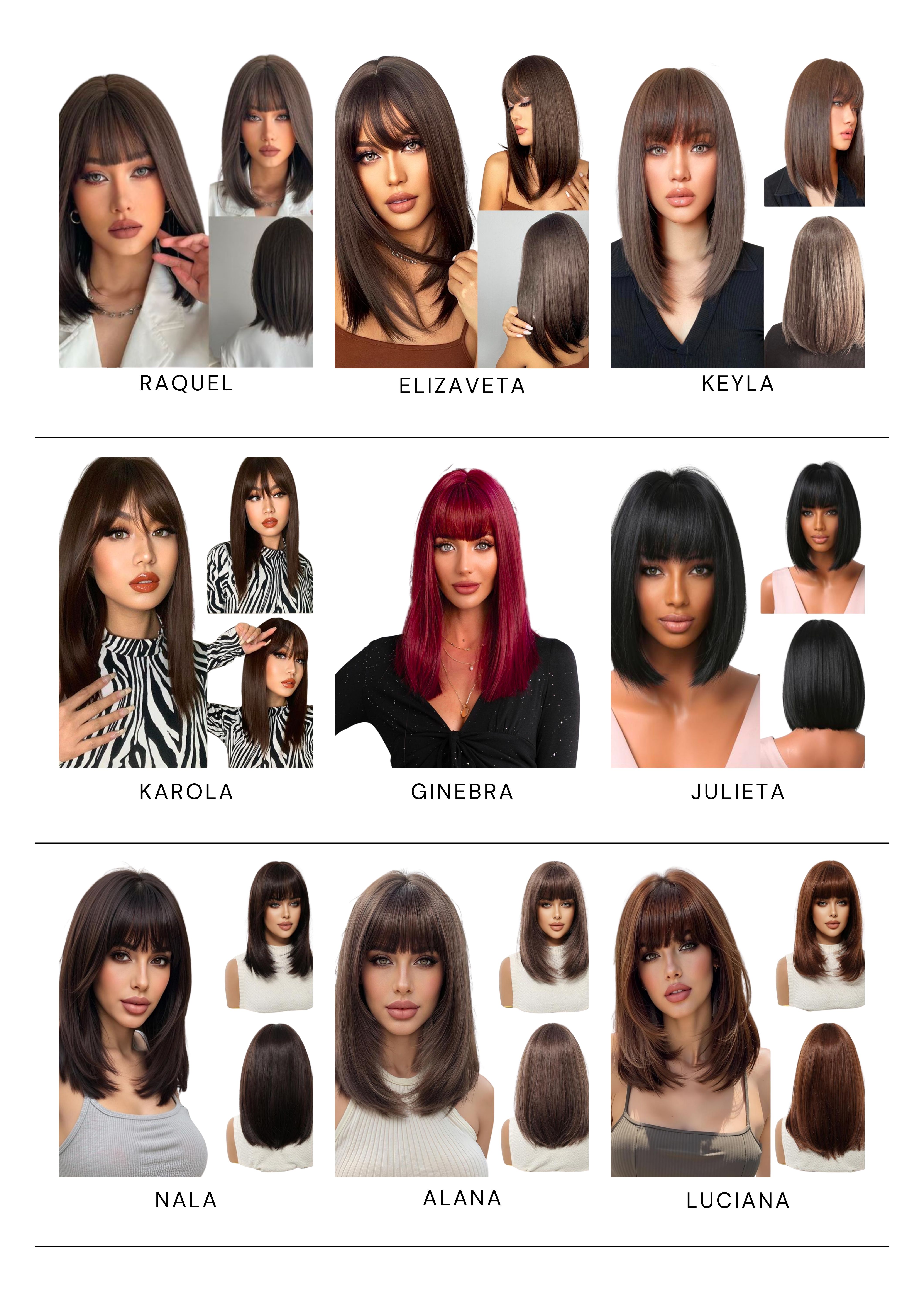 Catálogo de Pelucas Enzo Hair Society