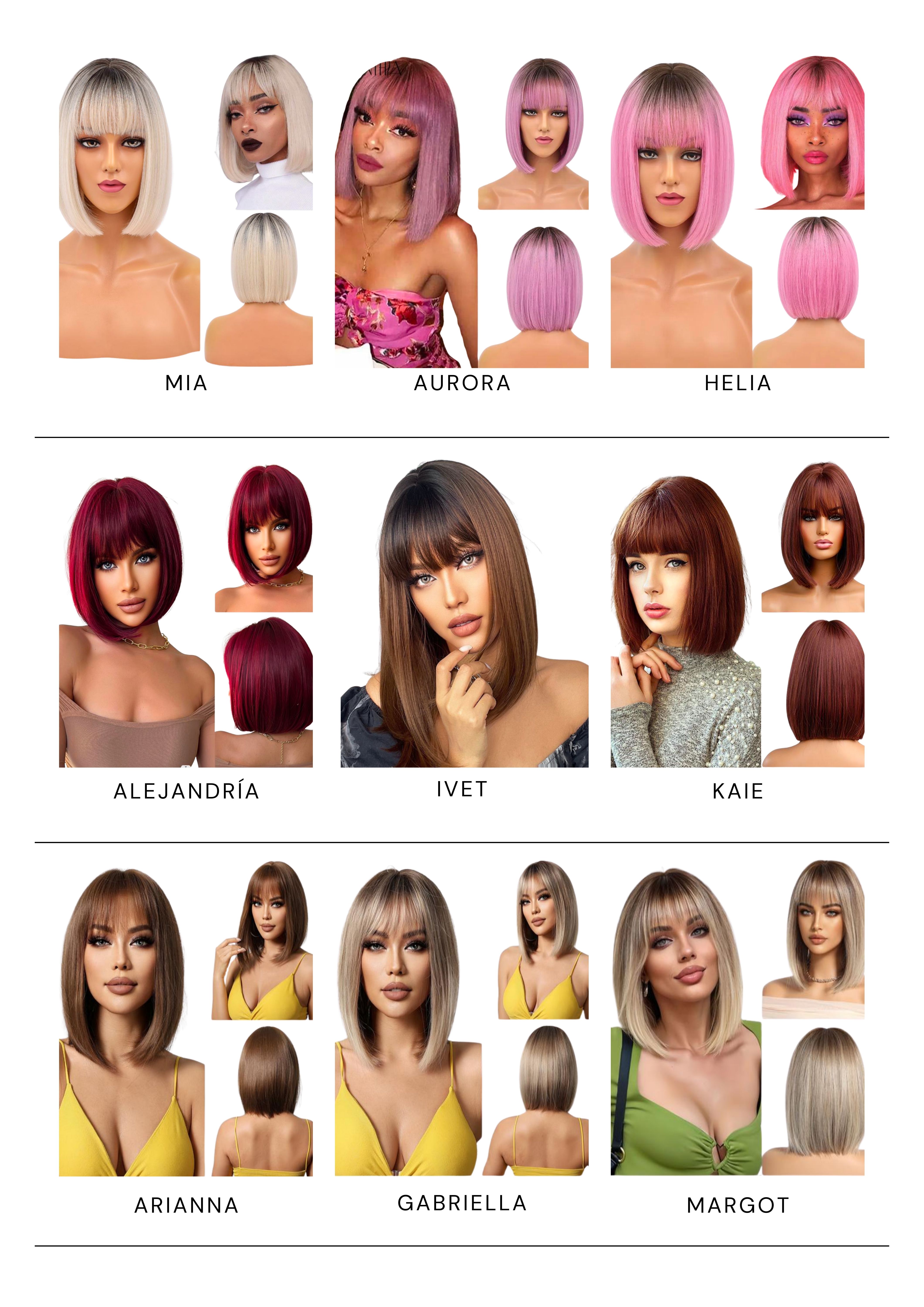 Catálogo de Pelucas Enzo Hair Society