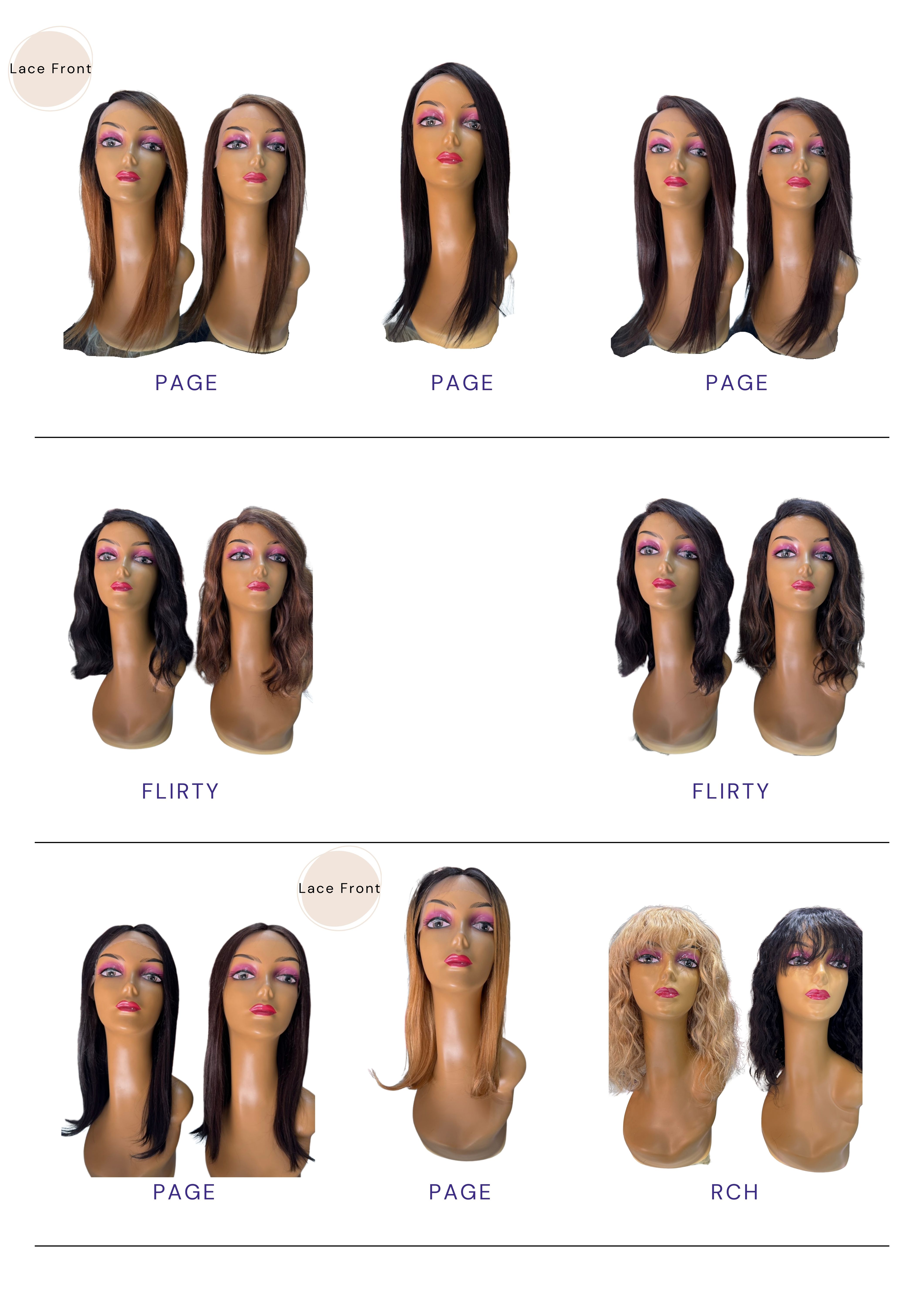 Catálogo de Pelucas Enzo Hair Society