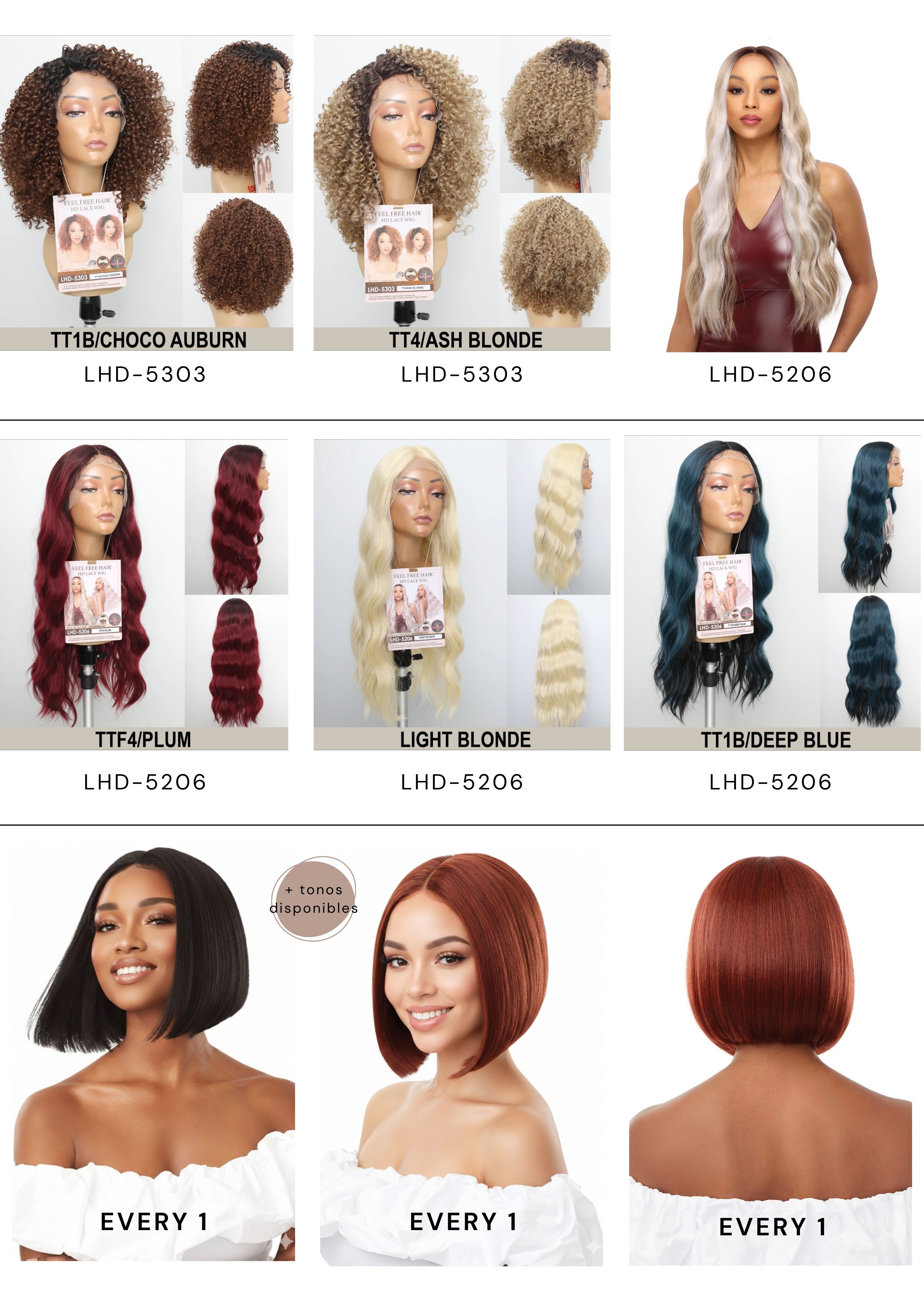 Catálogo de Pelucas Enzo Hair Society