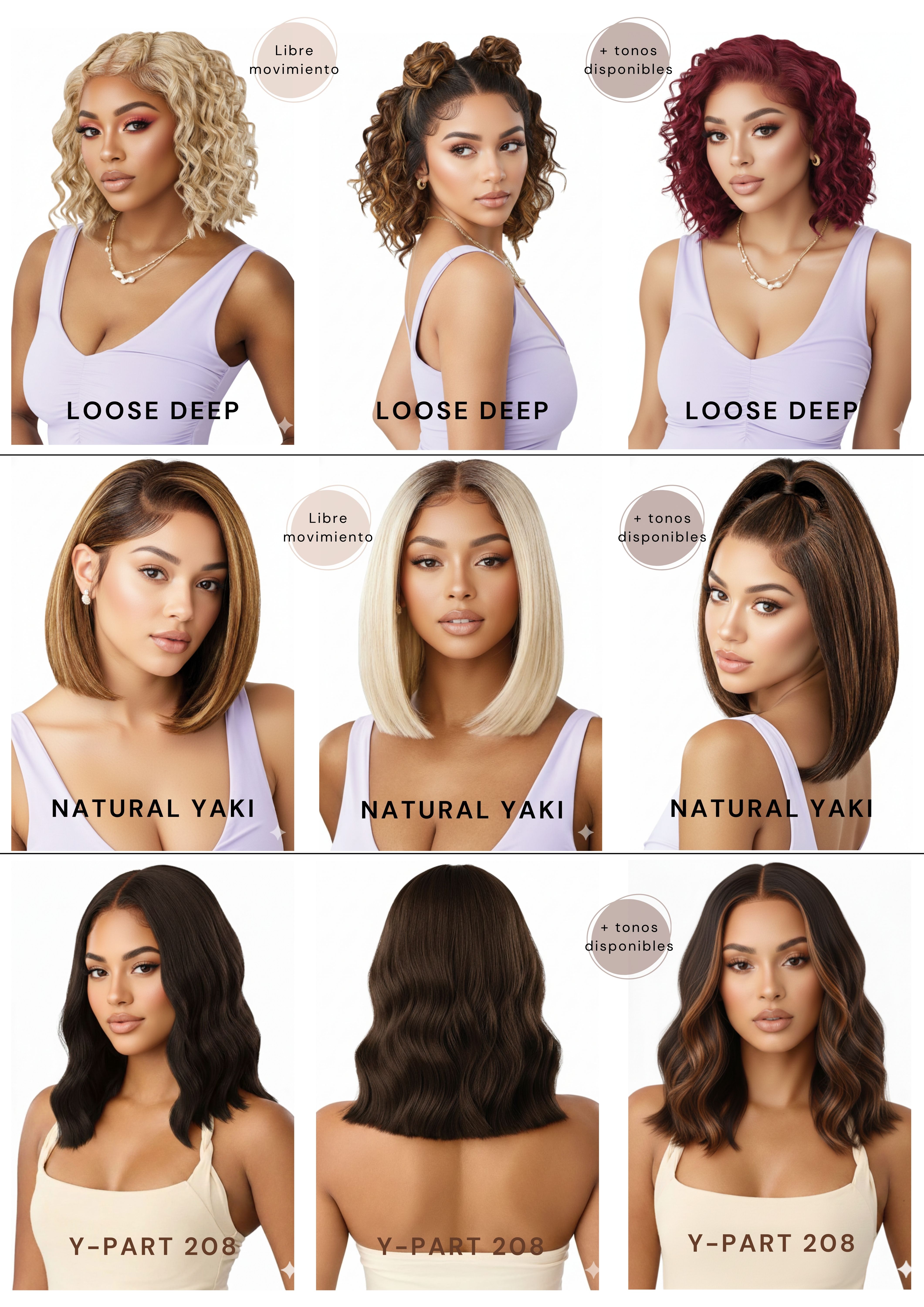 Catálogo de Pelucas Enzo Hair Society