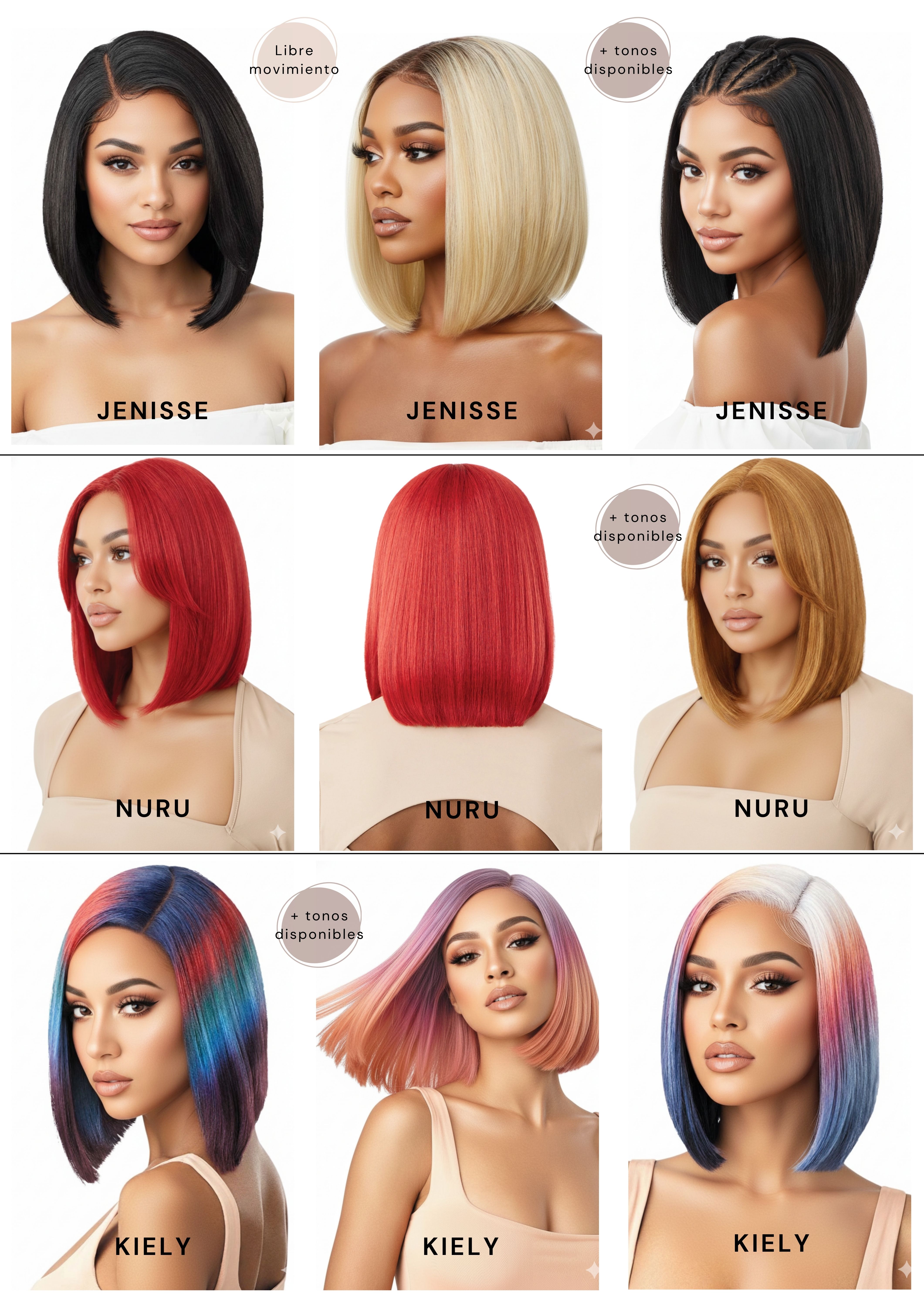 Catálogo de Pelucas Enzo Hair Society