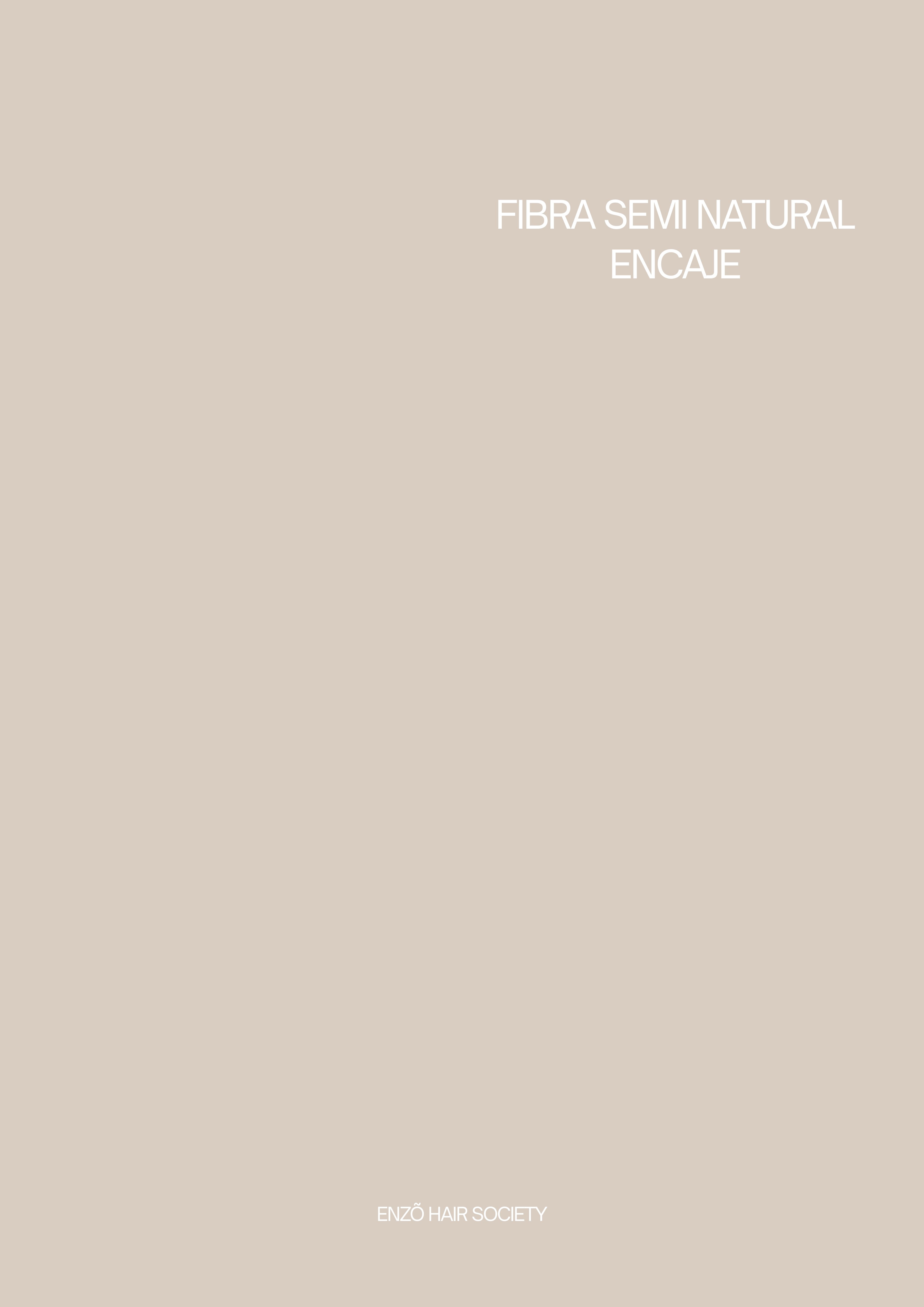 Catálogo de Pelucas Enzo Hair Society