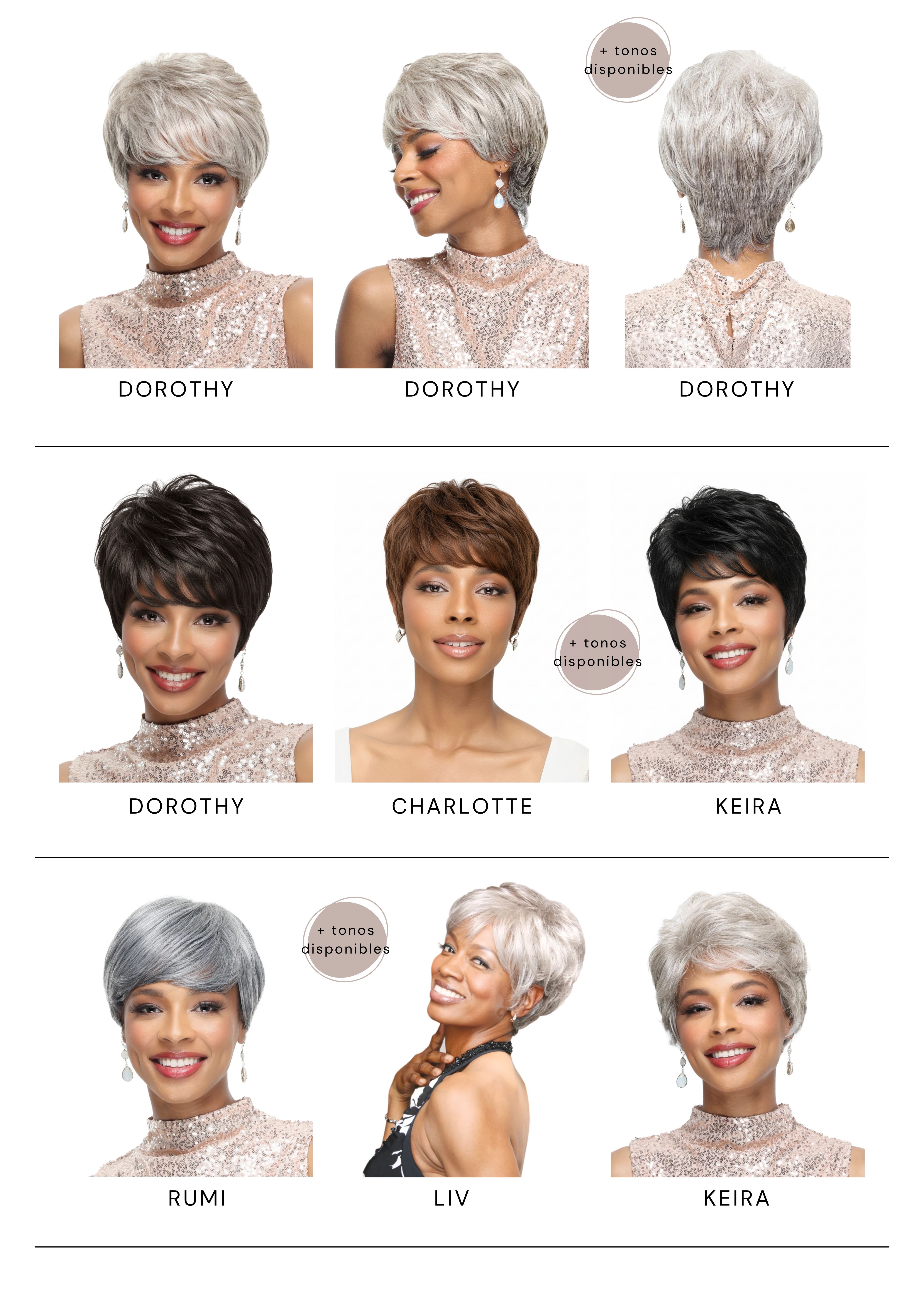 Catálogo de Pelucas Enzo Hair Society