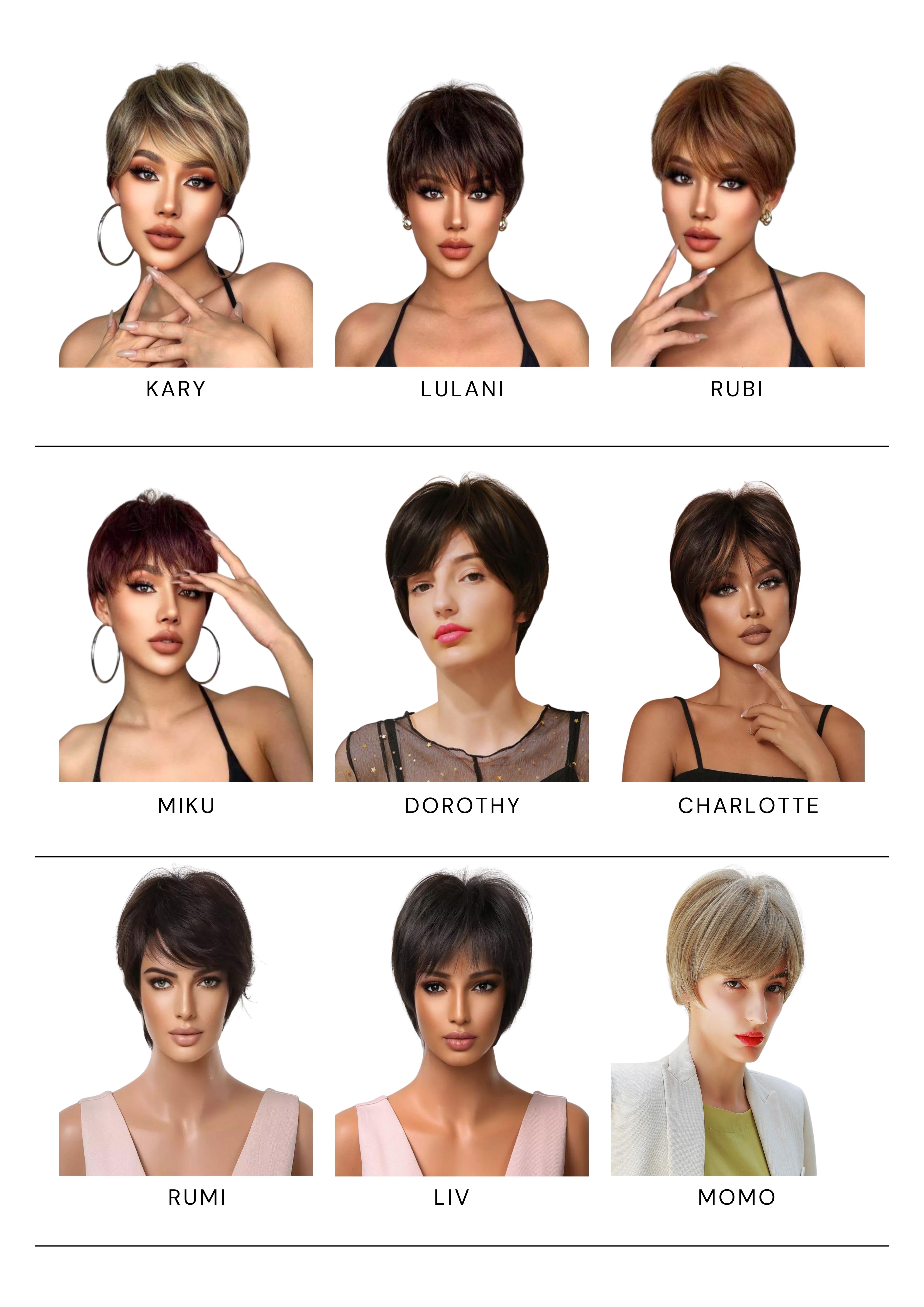 Catálogo de Pelucas Enzo Hair Society