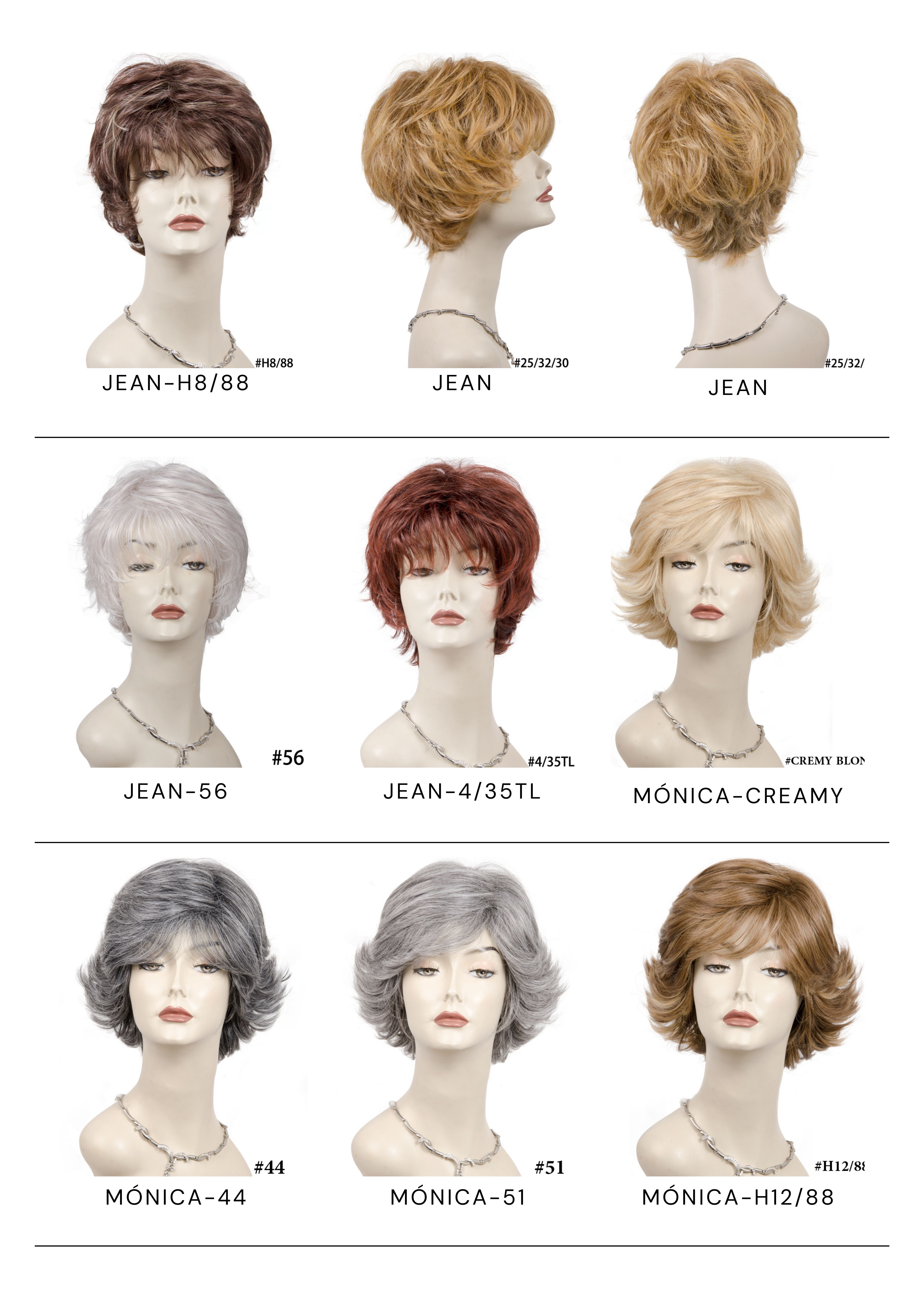 Catálogo de Pelucas Enzo Hair Society