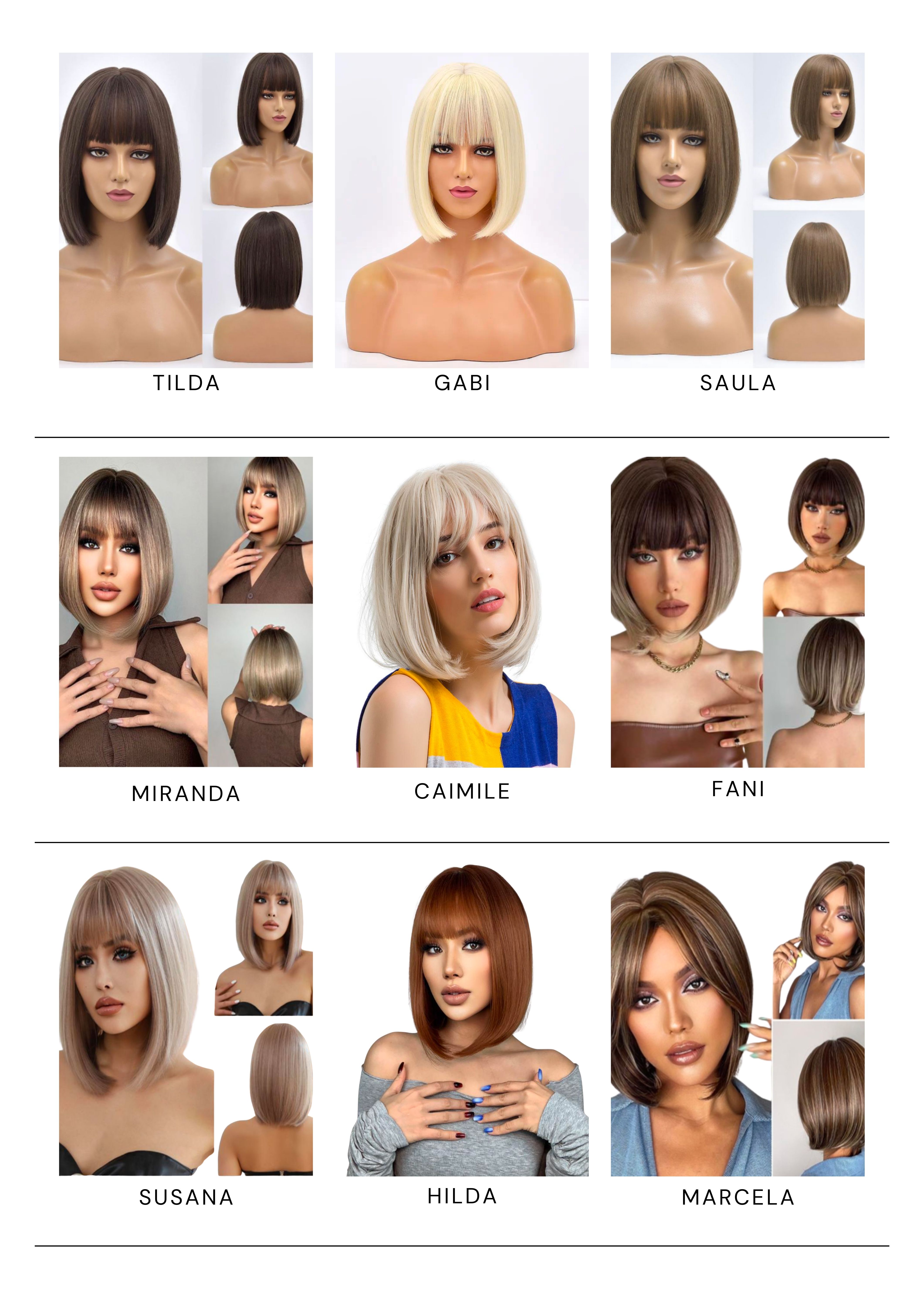 Catálogo de Pelucas Enzo Hair Society