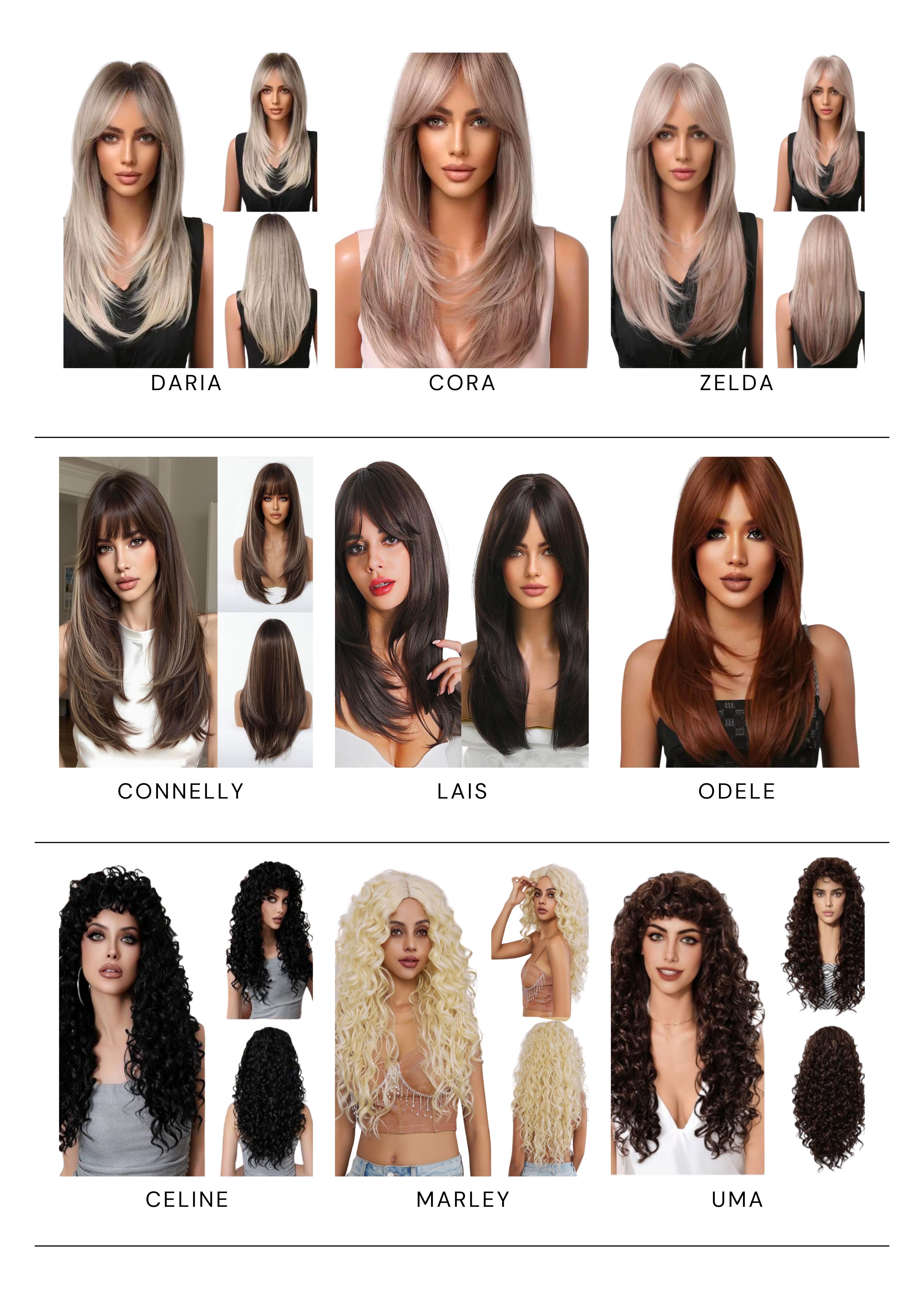 Catálogo de Pelucas Enzo Hair Society