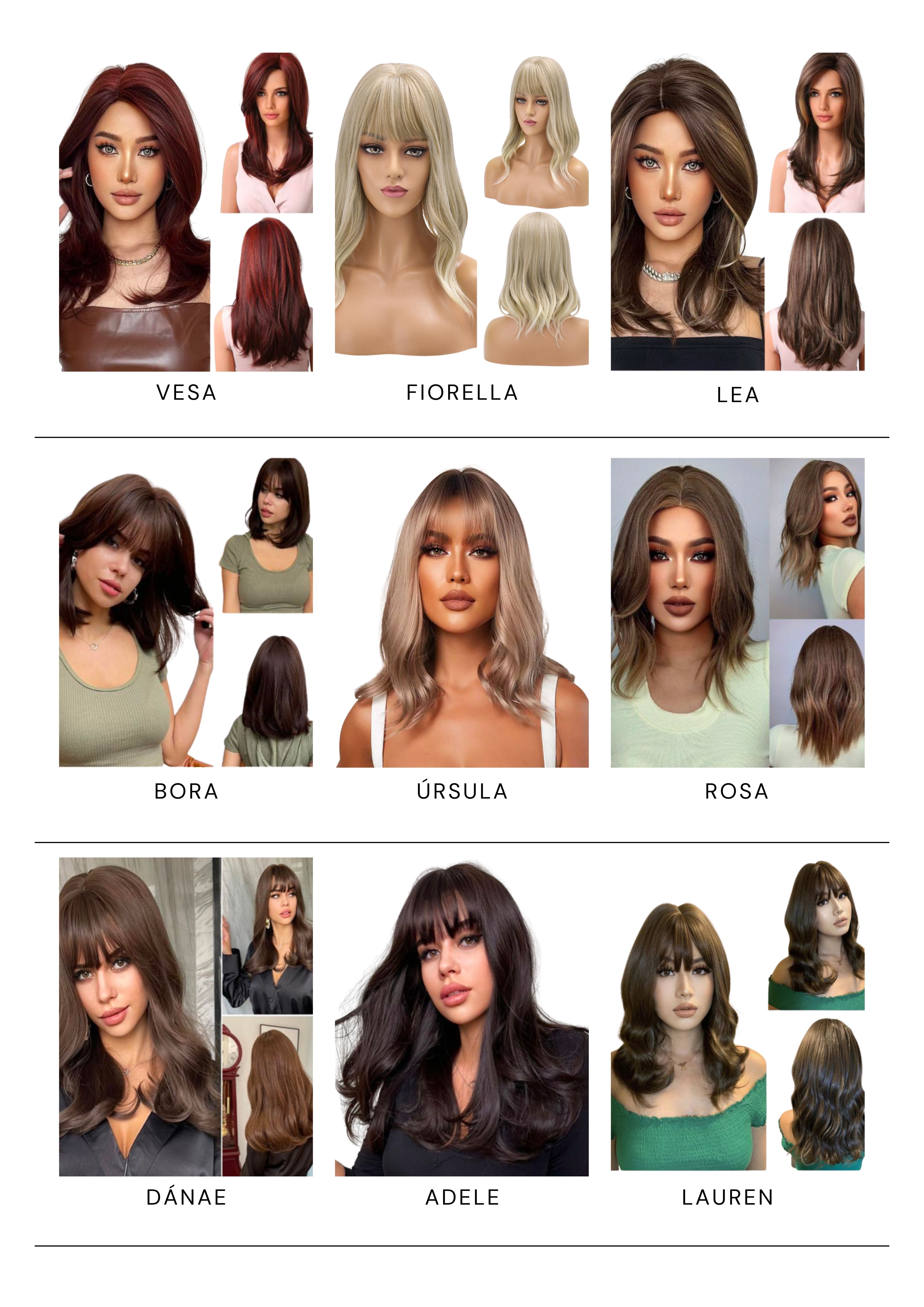 Catálogo de Pelucas Enzo Hair Society