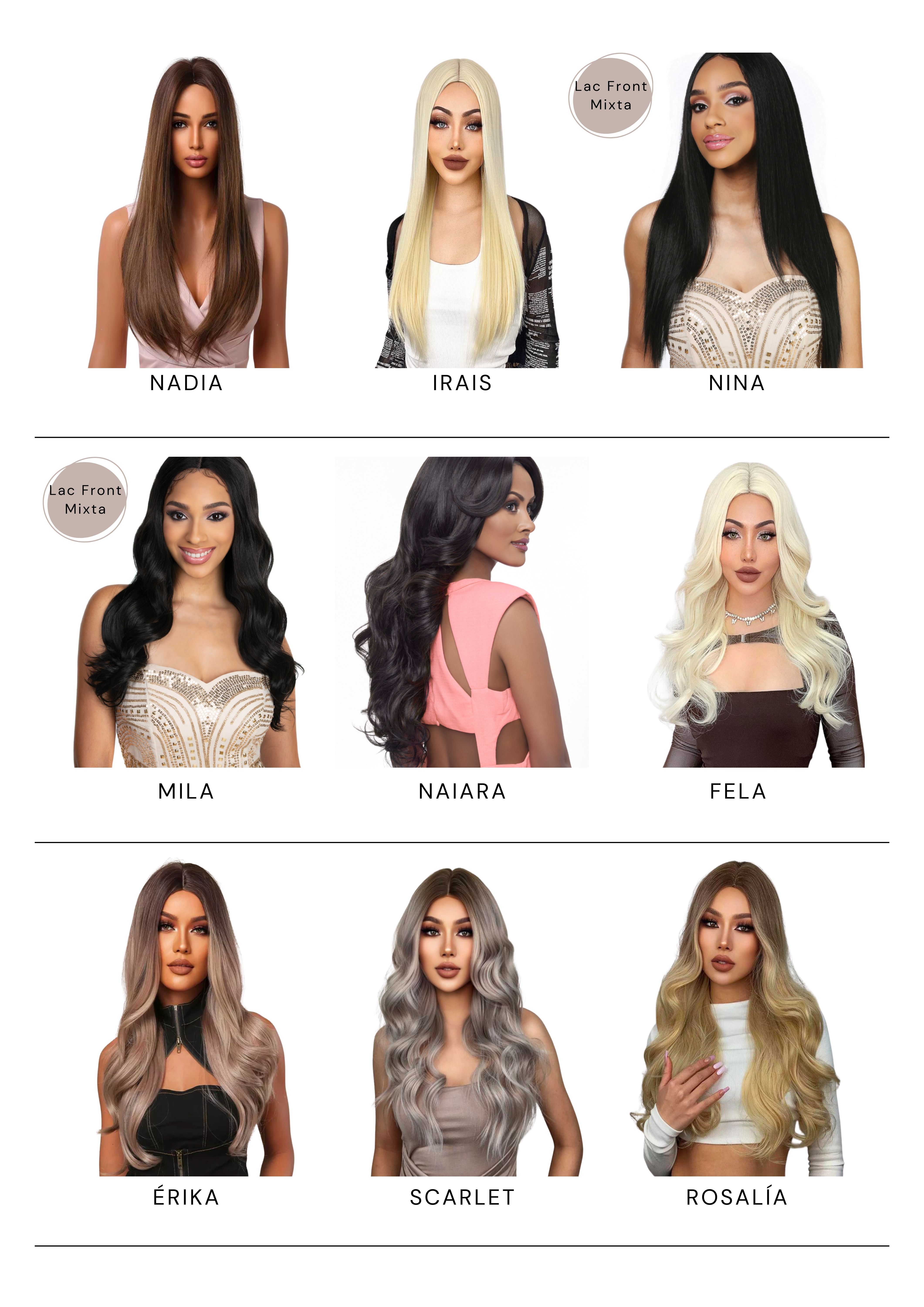 Catálogo de Pelucas Enzo Hair Society