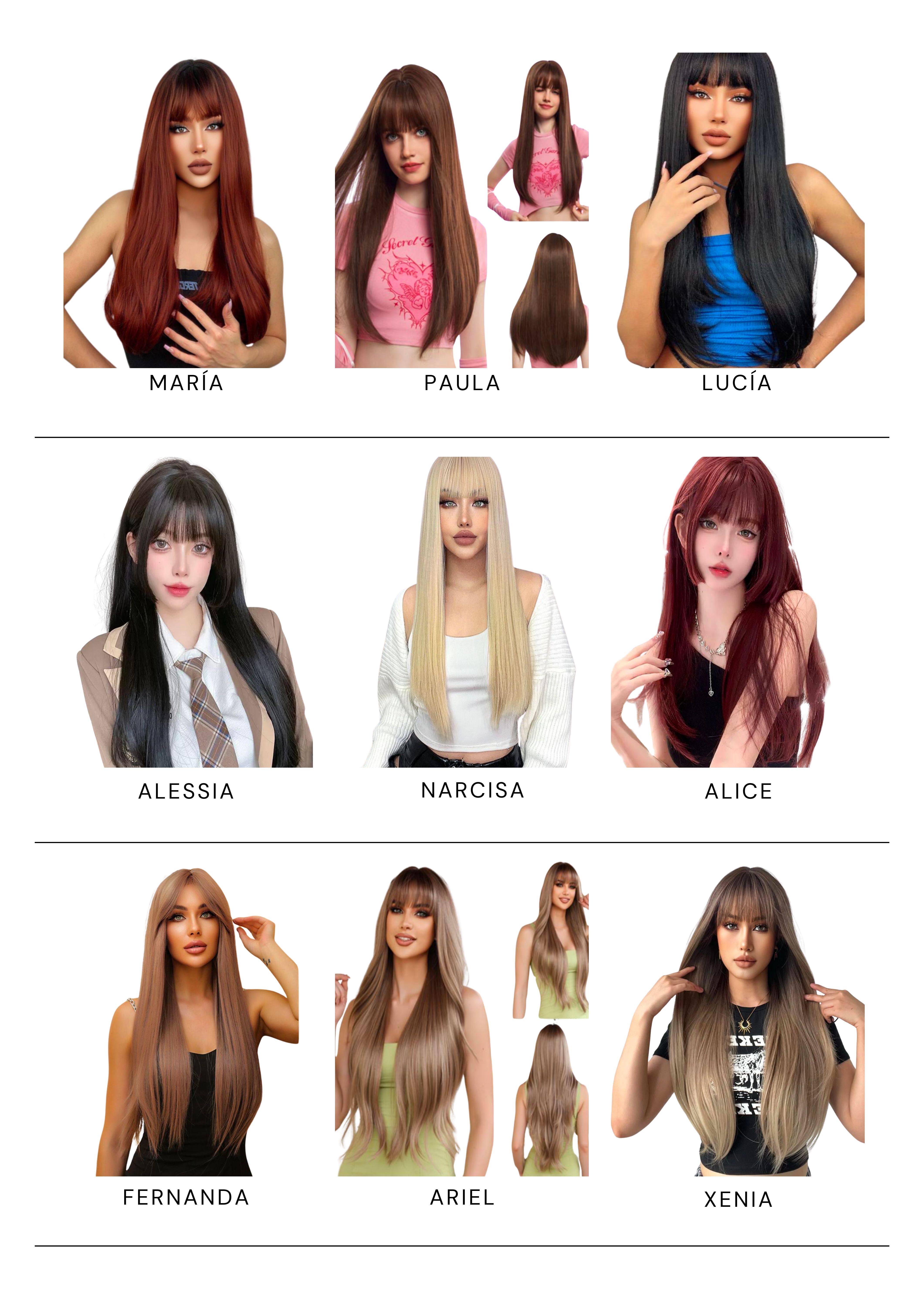 Catálogo de Pelucas Enzo Hair Society