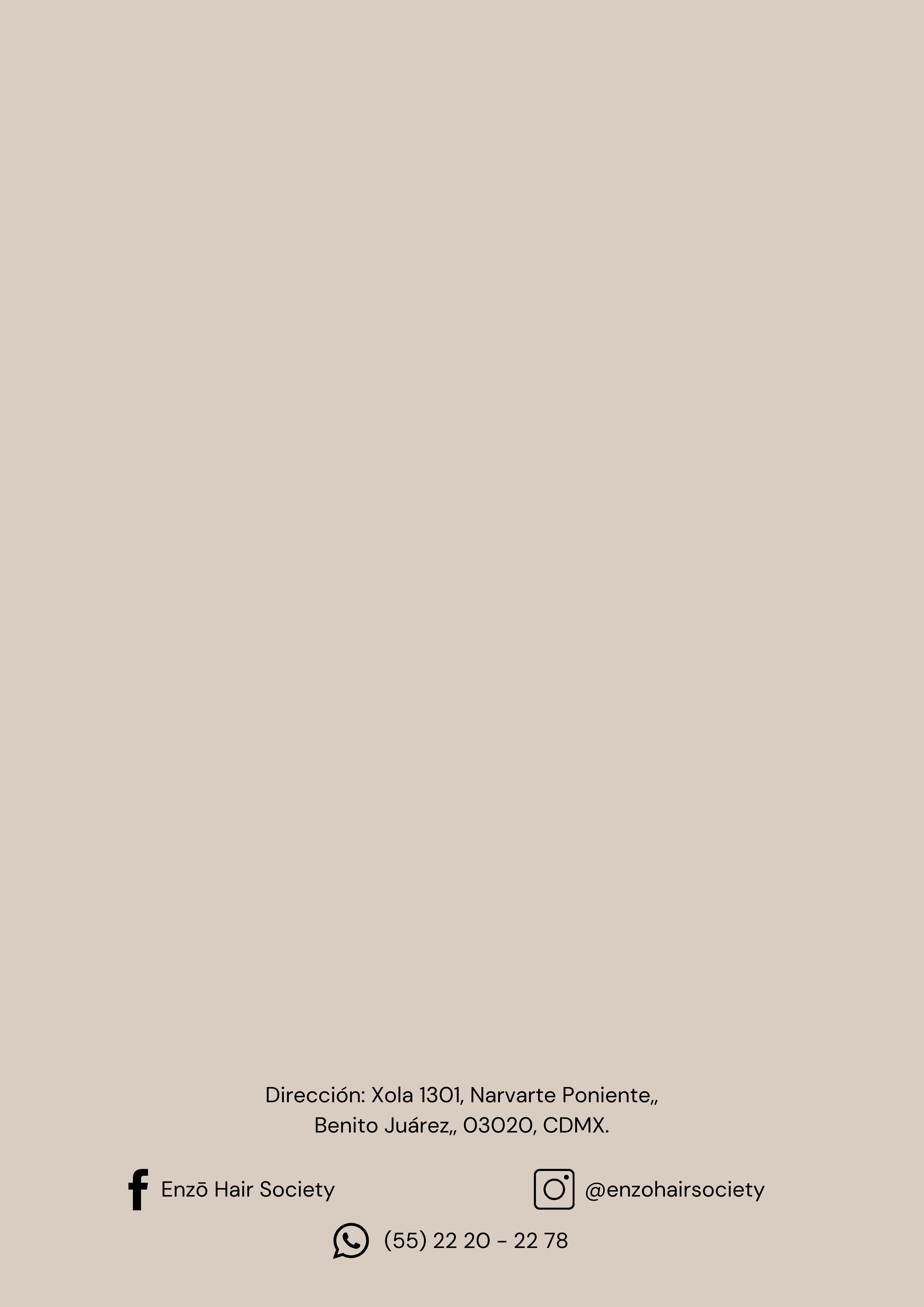 Catálogo de Pelucas Enzo Hair Society