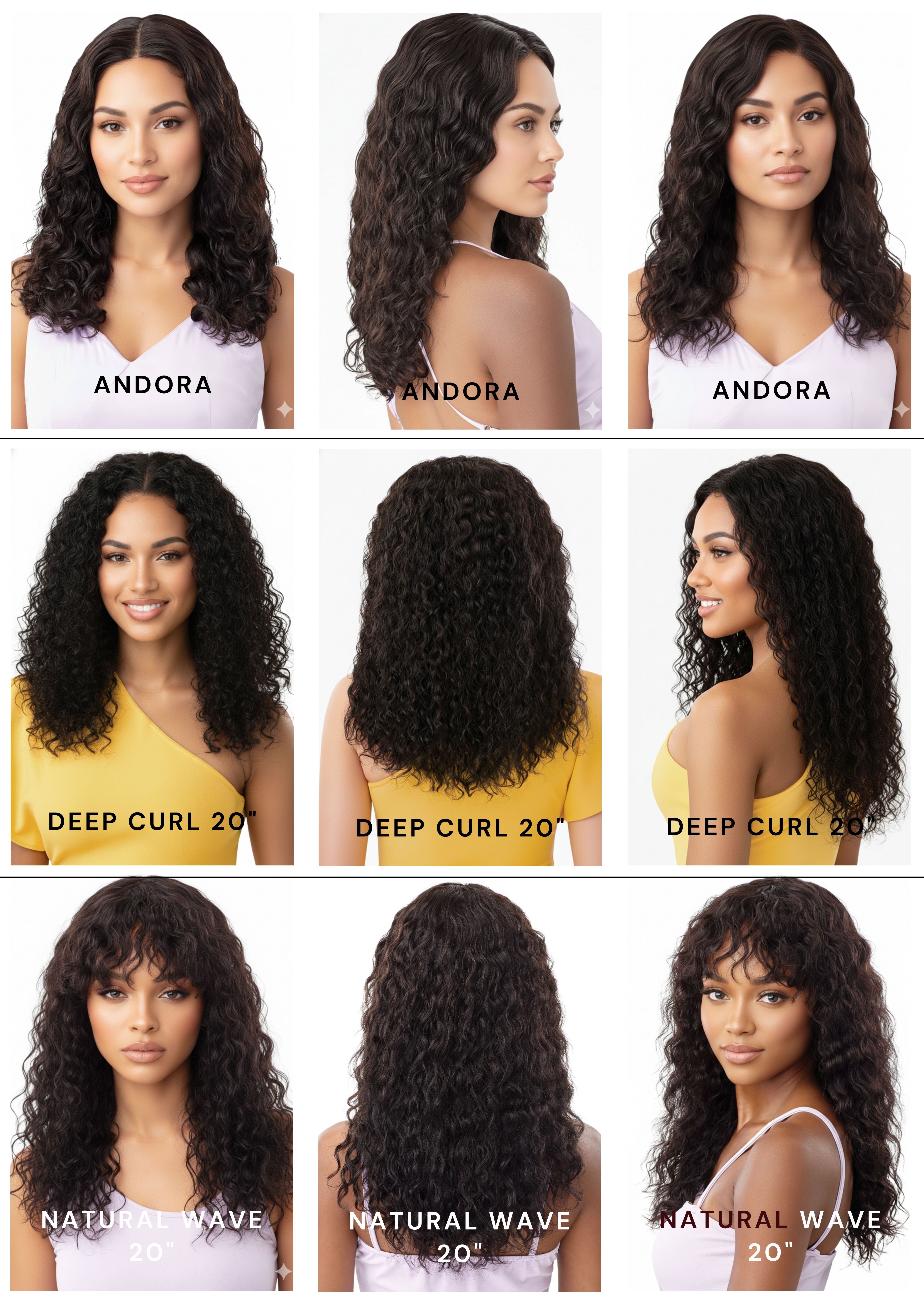 Catálogo de Pelucas Enzo Hair Society