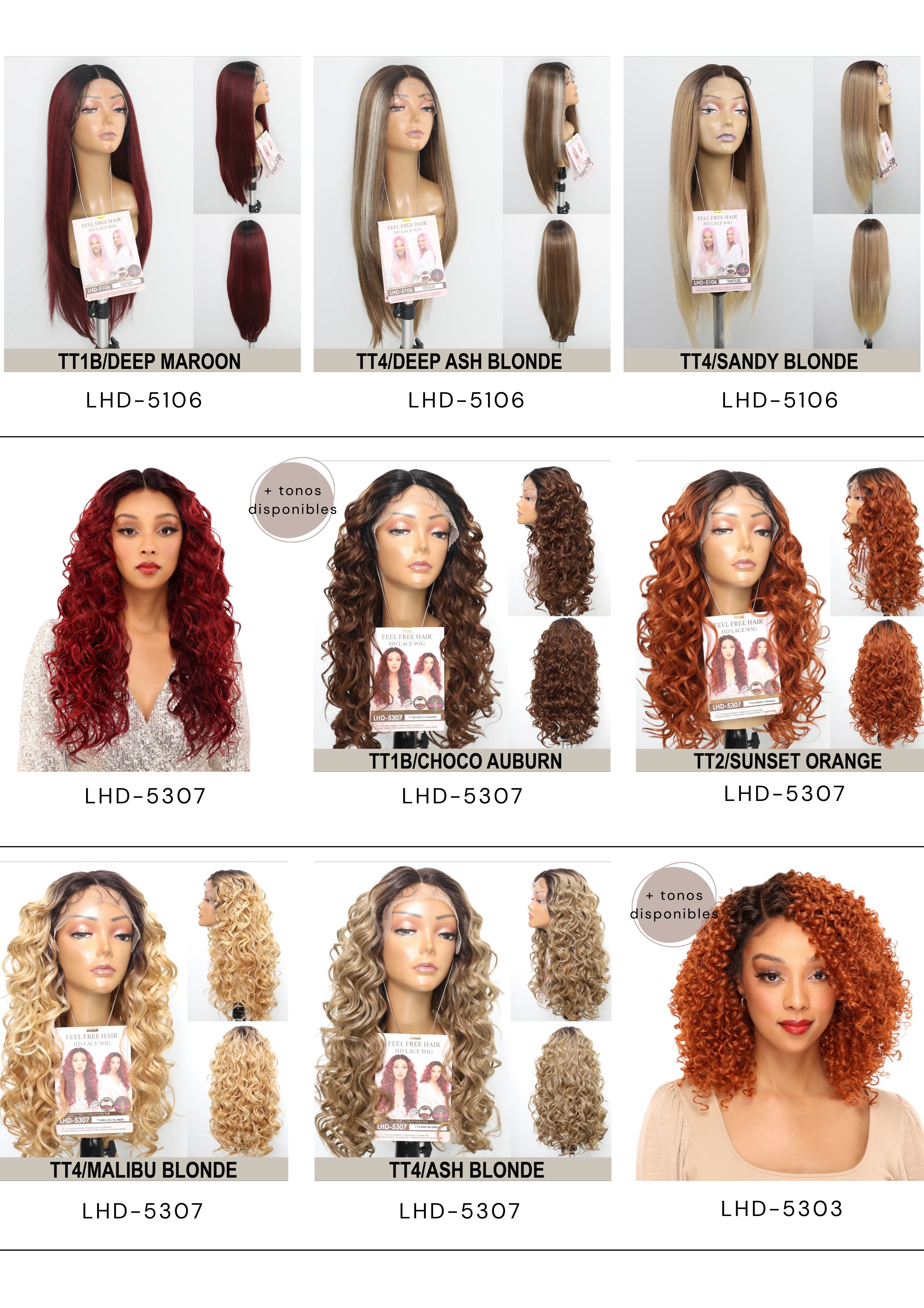 Catálogo de Pelucas Enzo Hair Society