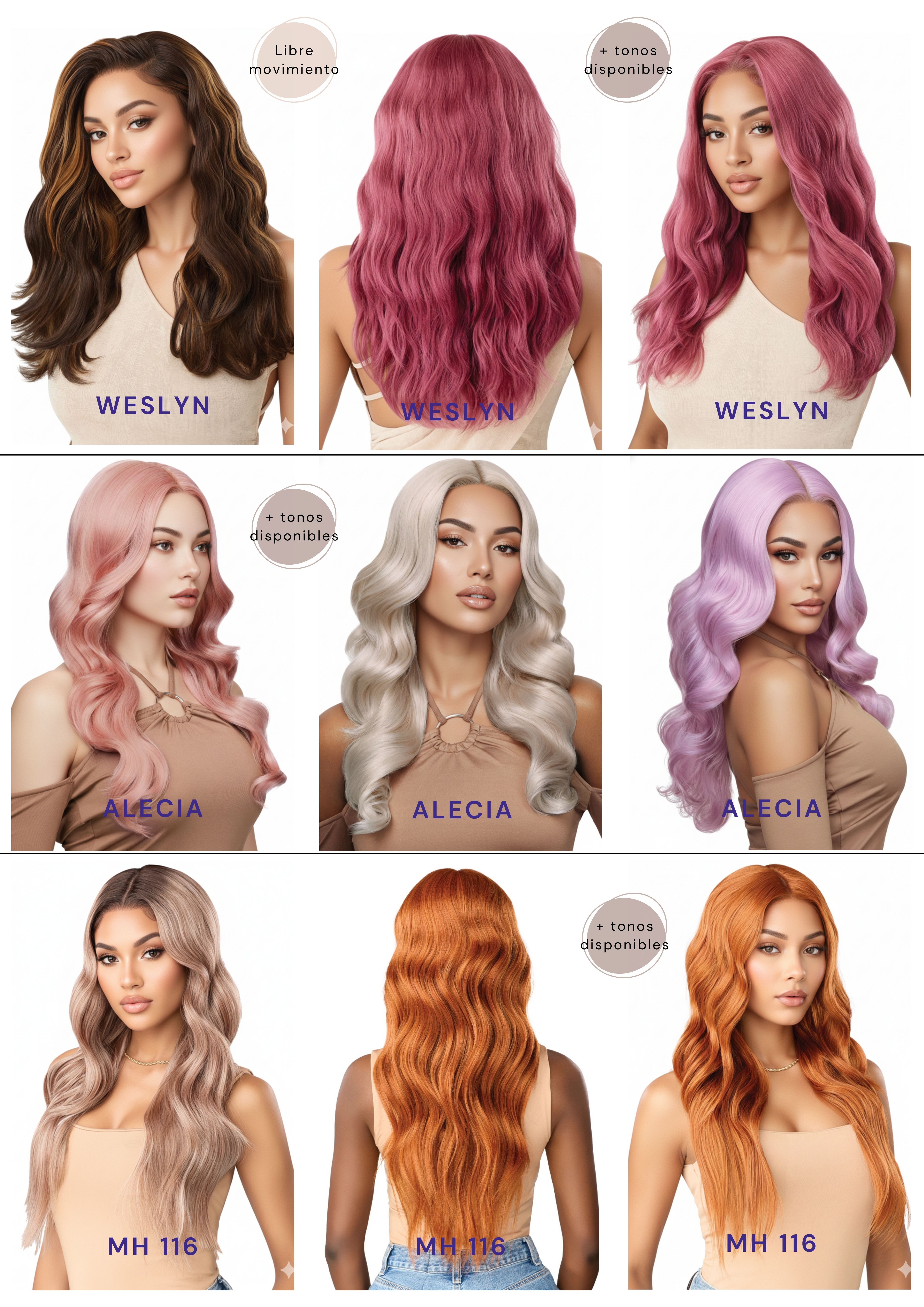 Catálogo de Pelucas Enzo Hair Society