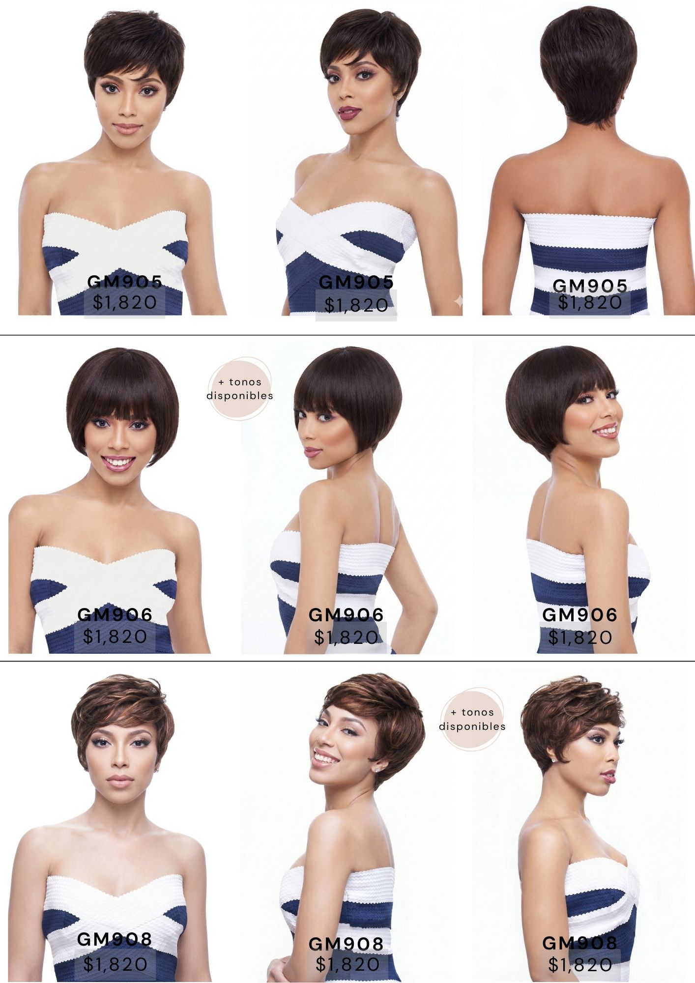 Catálogo de Pelucas Enzo Hair Society