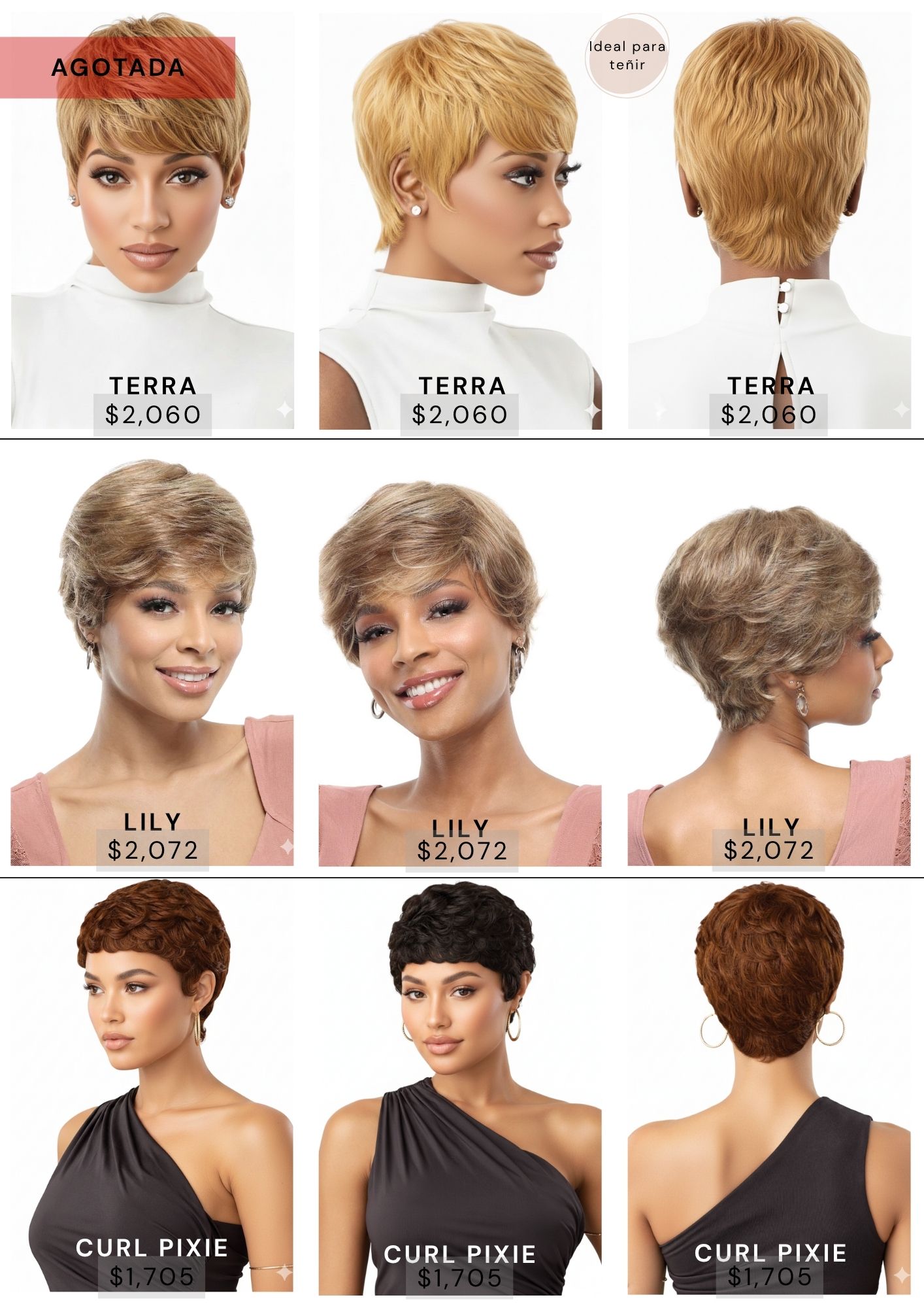 Catálogo de Pelucas Enzo Hair Society