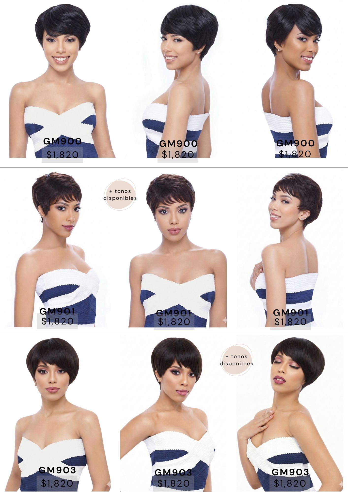 Catálogo de Pelucas Enzo Hair Society