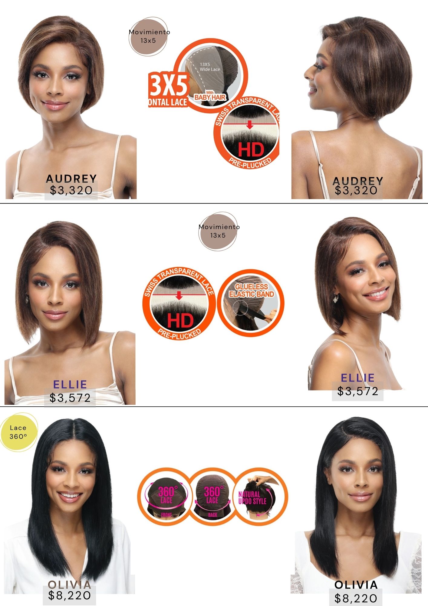 Catálogo de Pelucas Enzo Hair Society