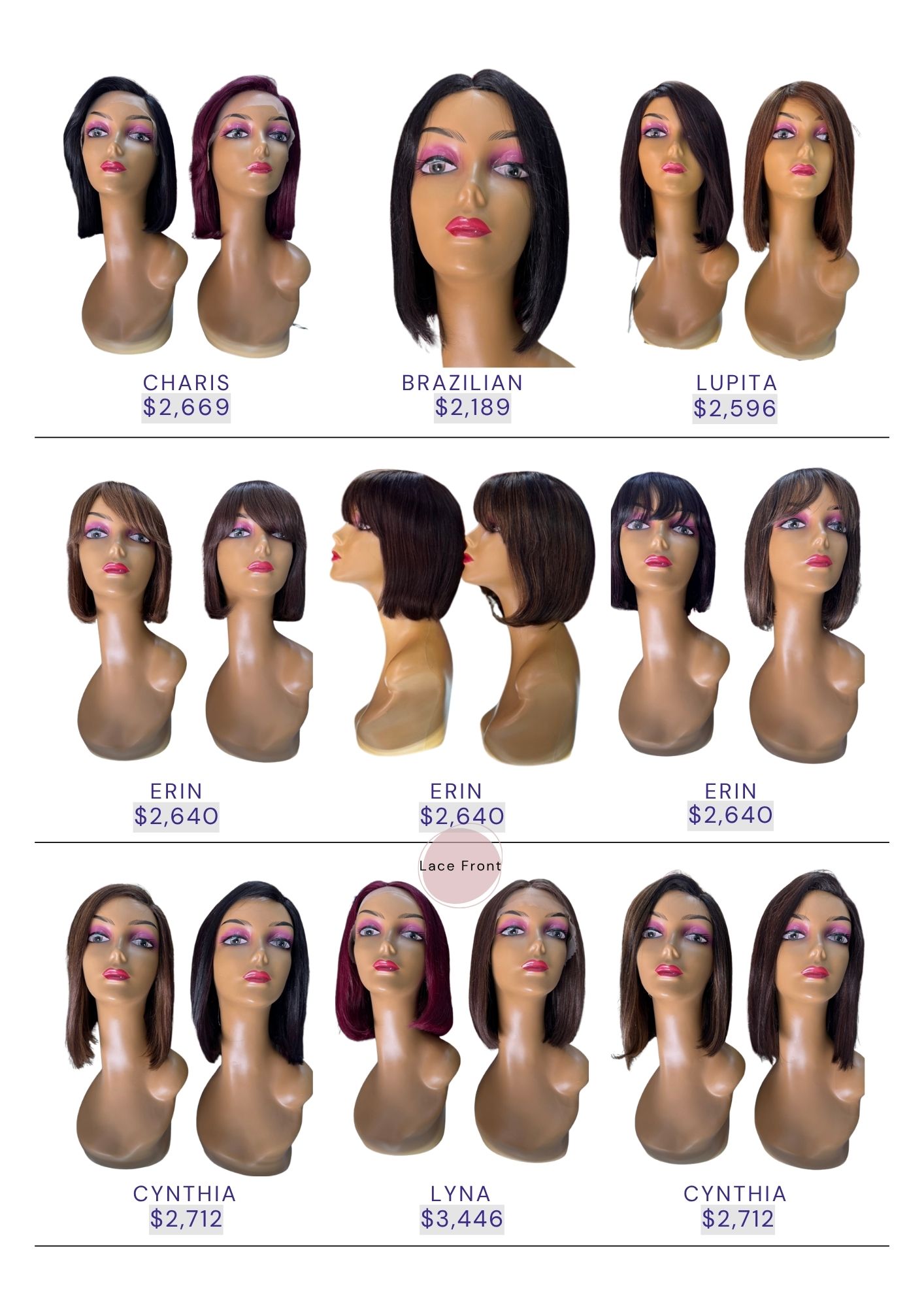 Catálogo de Pelucas Enzo Hair Society