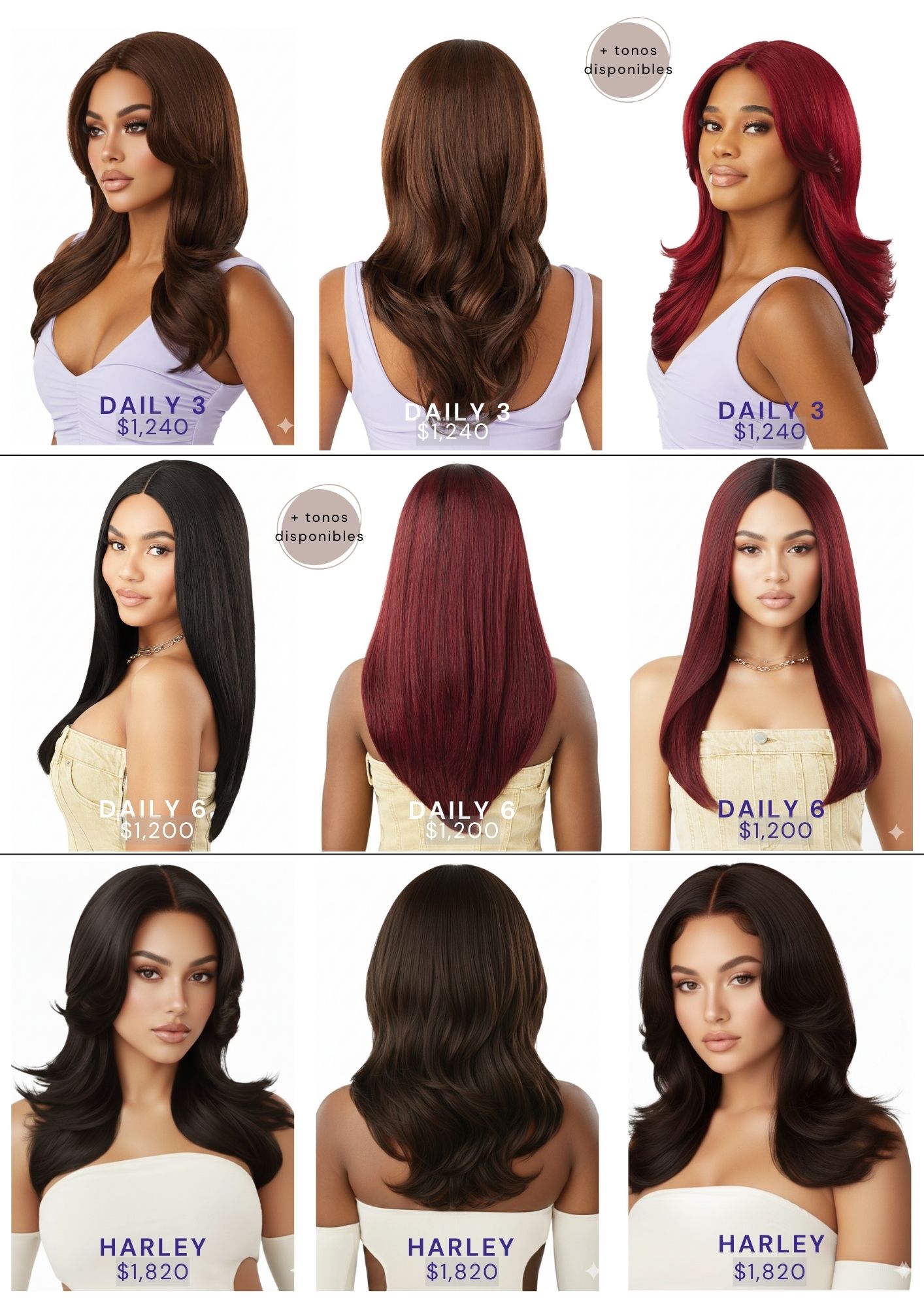 Catálogo de Pelucas Enzo Hair Society