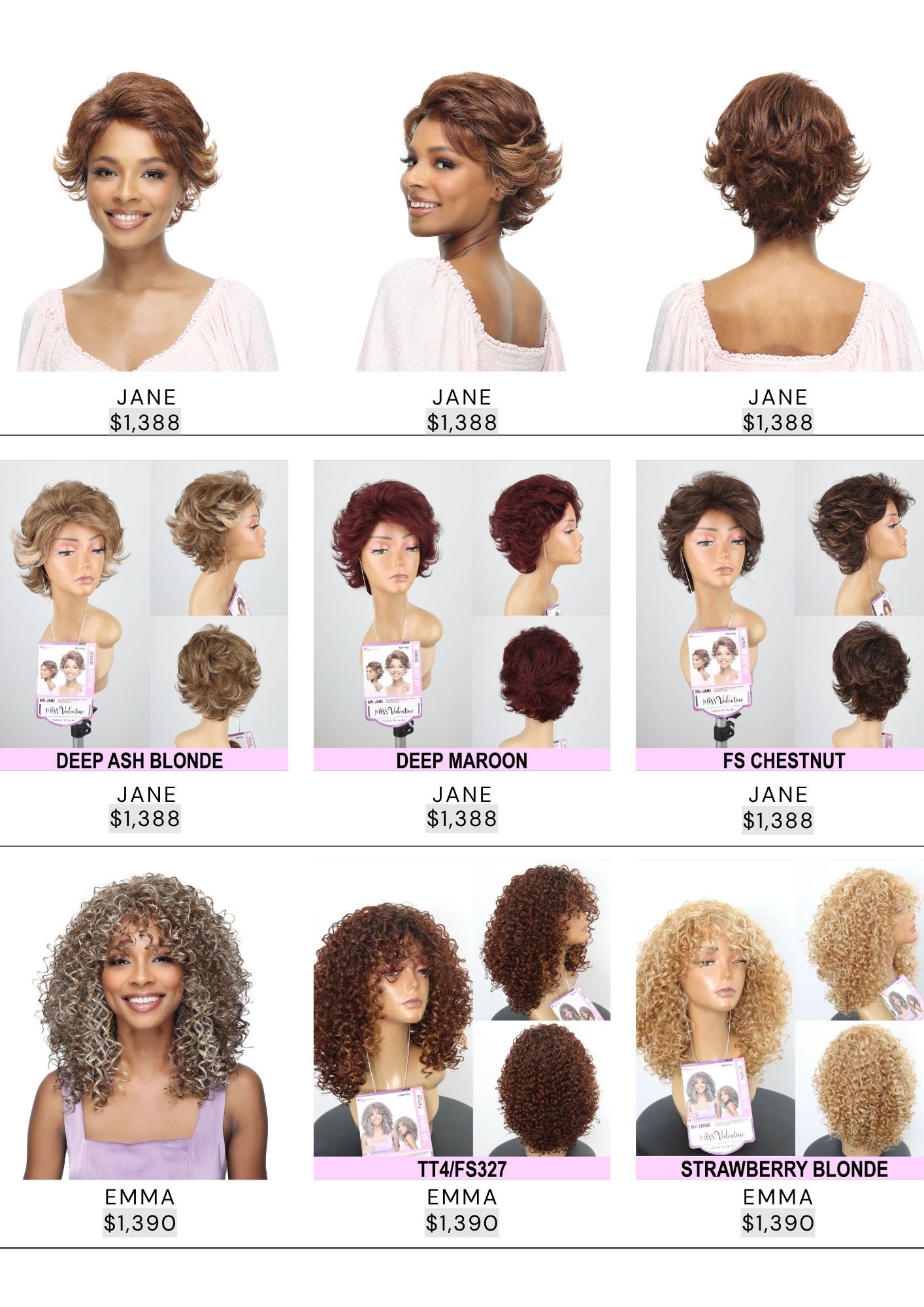 Catálogo de Pelucas Enzo Hair Society