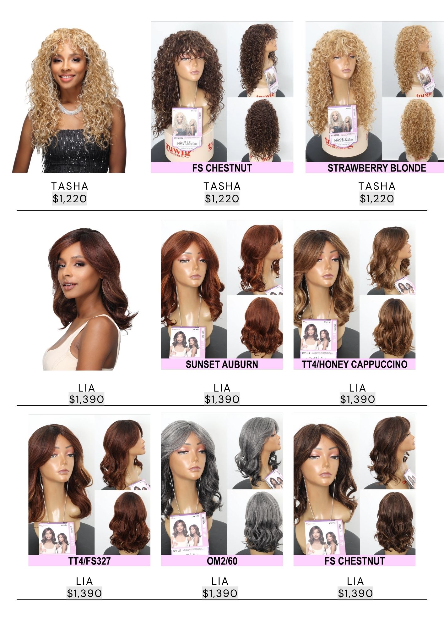 Catálogo de Pelucas Enzo Hair Society