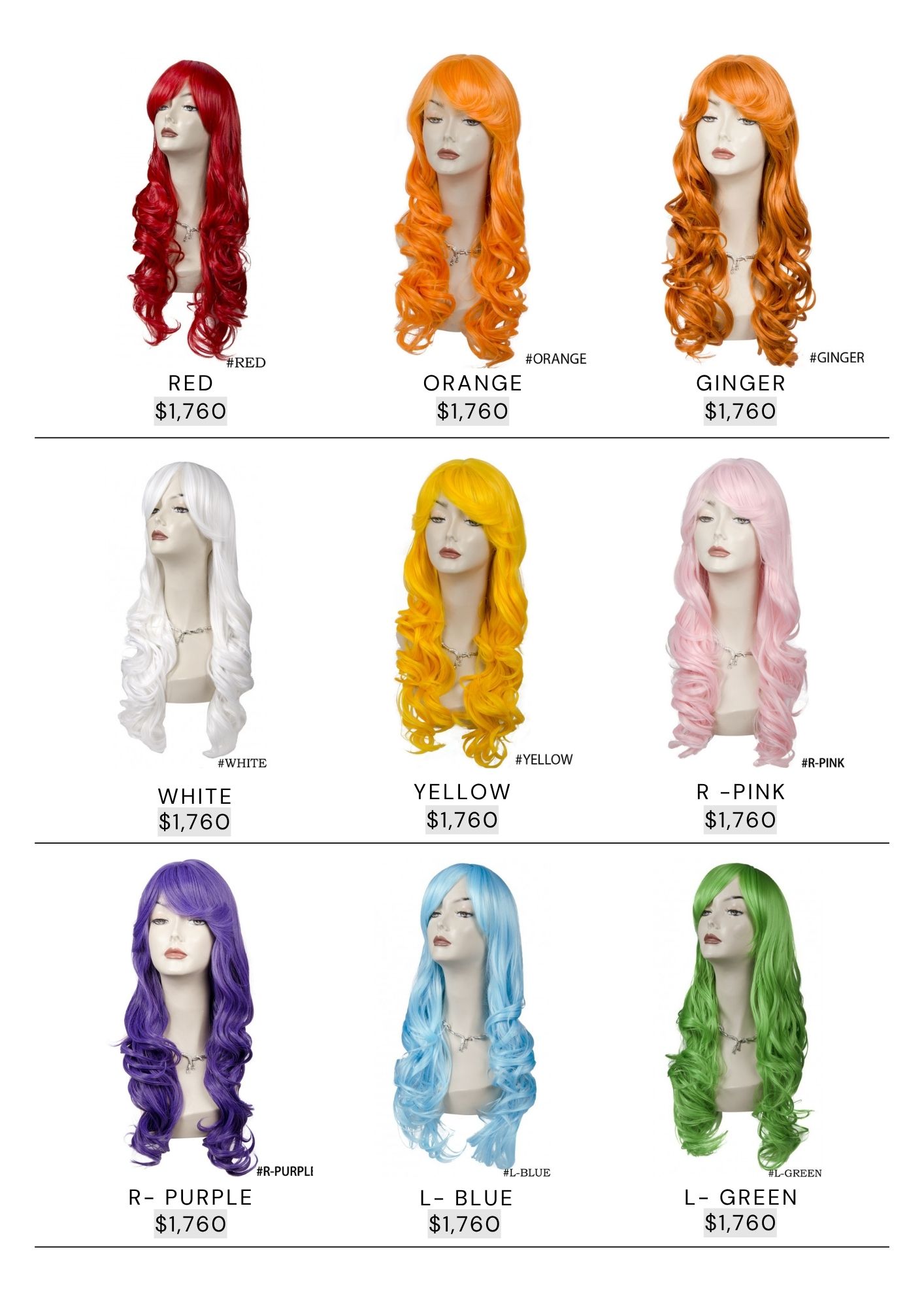 Catálogo de Pelucas Enzo Hair Society