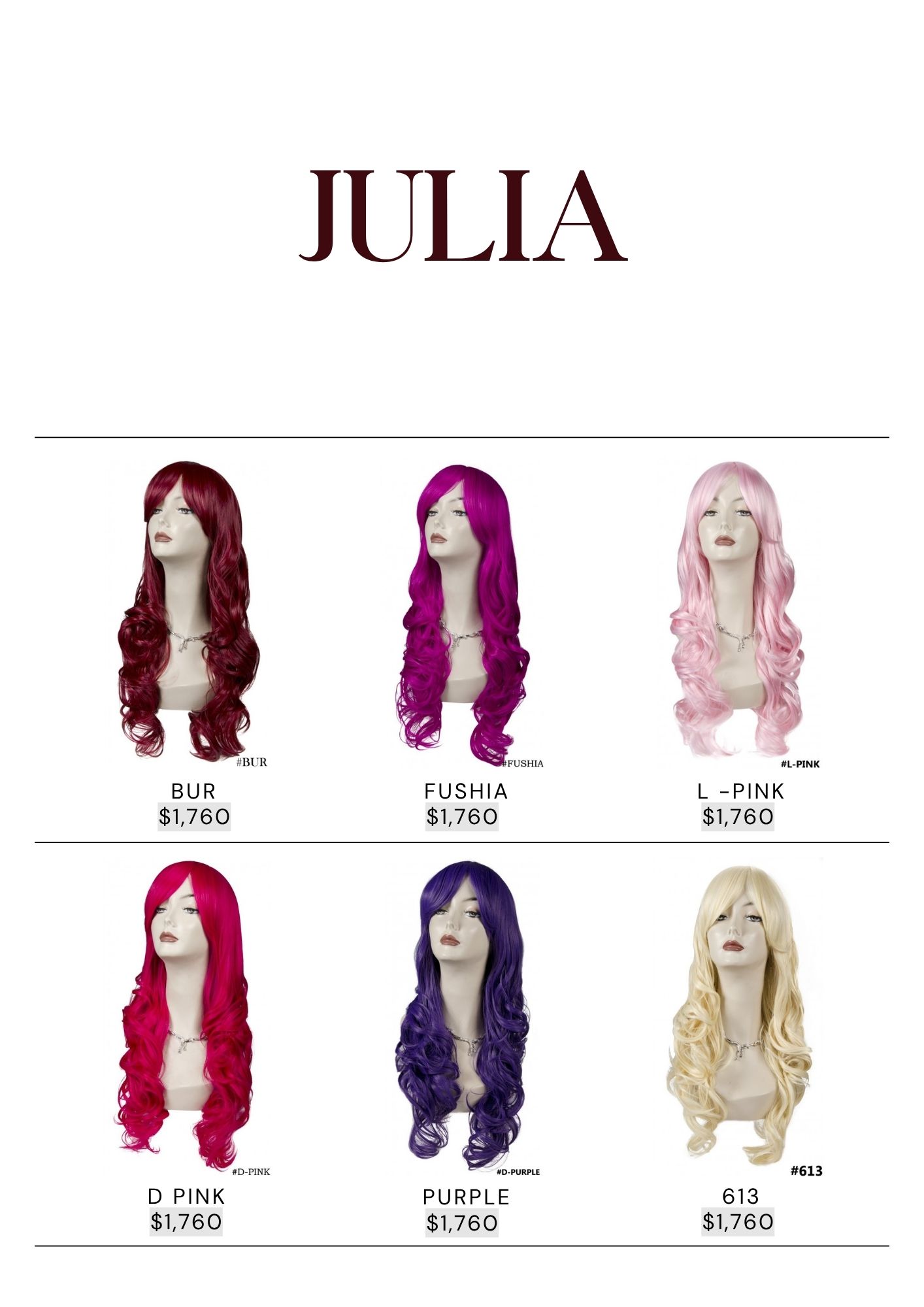 Catálogo de Pelucas Enzo Hair Society