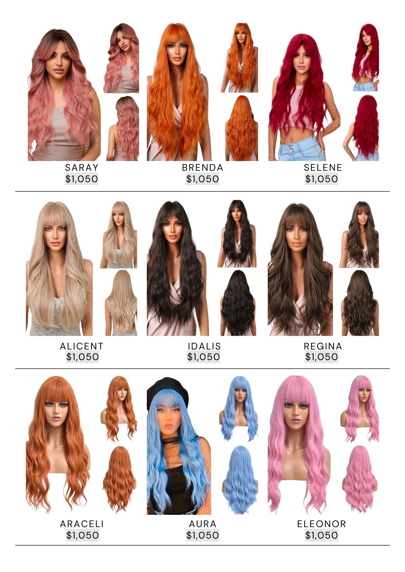 Catálogo de Pelucas Enzo Hair Society