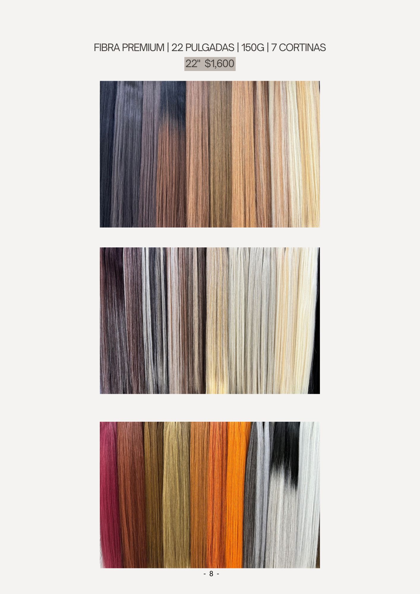 Catálogo de Pelucas Enzo Hair Society