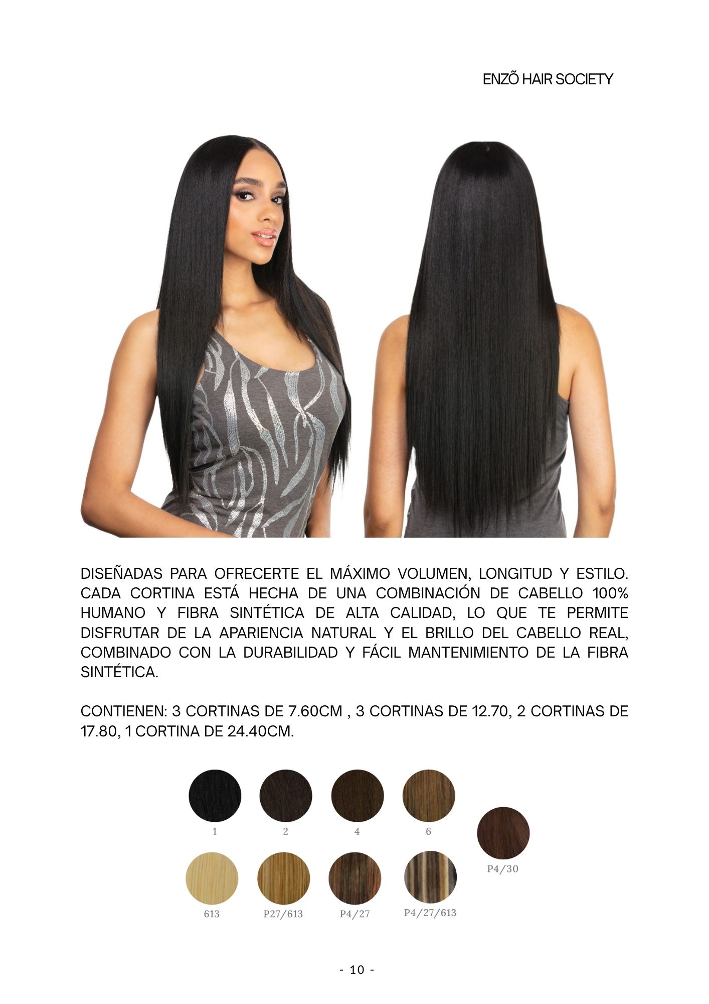 Catálogo de Pelucas Enzo Hair Society